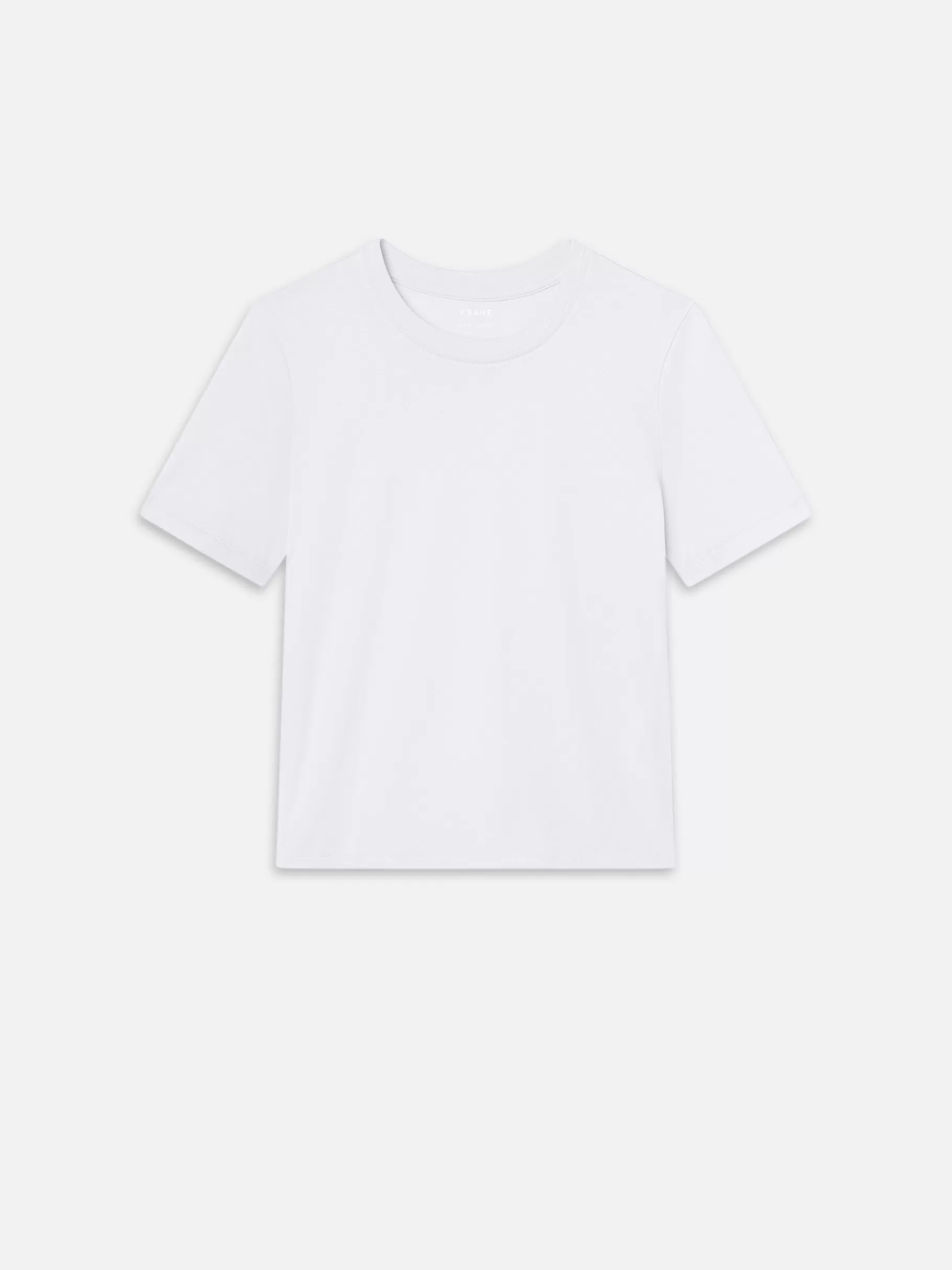 Tanks & Tees*FRAME Baby Tee in White
