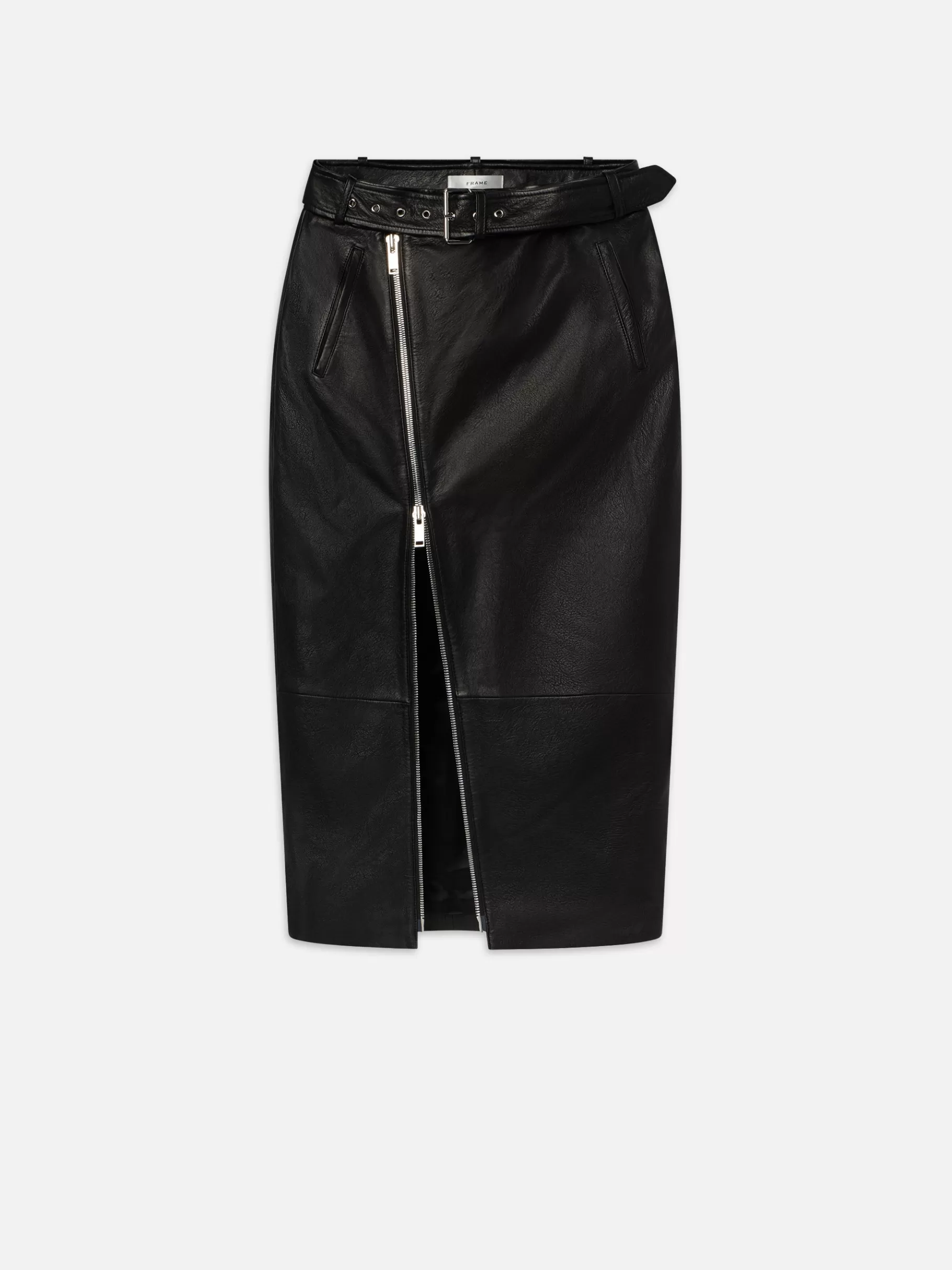 Leather & Suede | Skirts & Shorts*FRAME Biker Pencil Skirt in Black