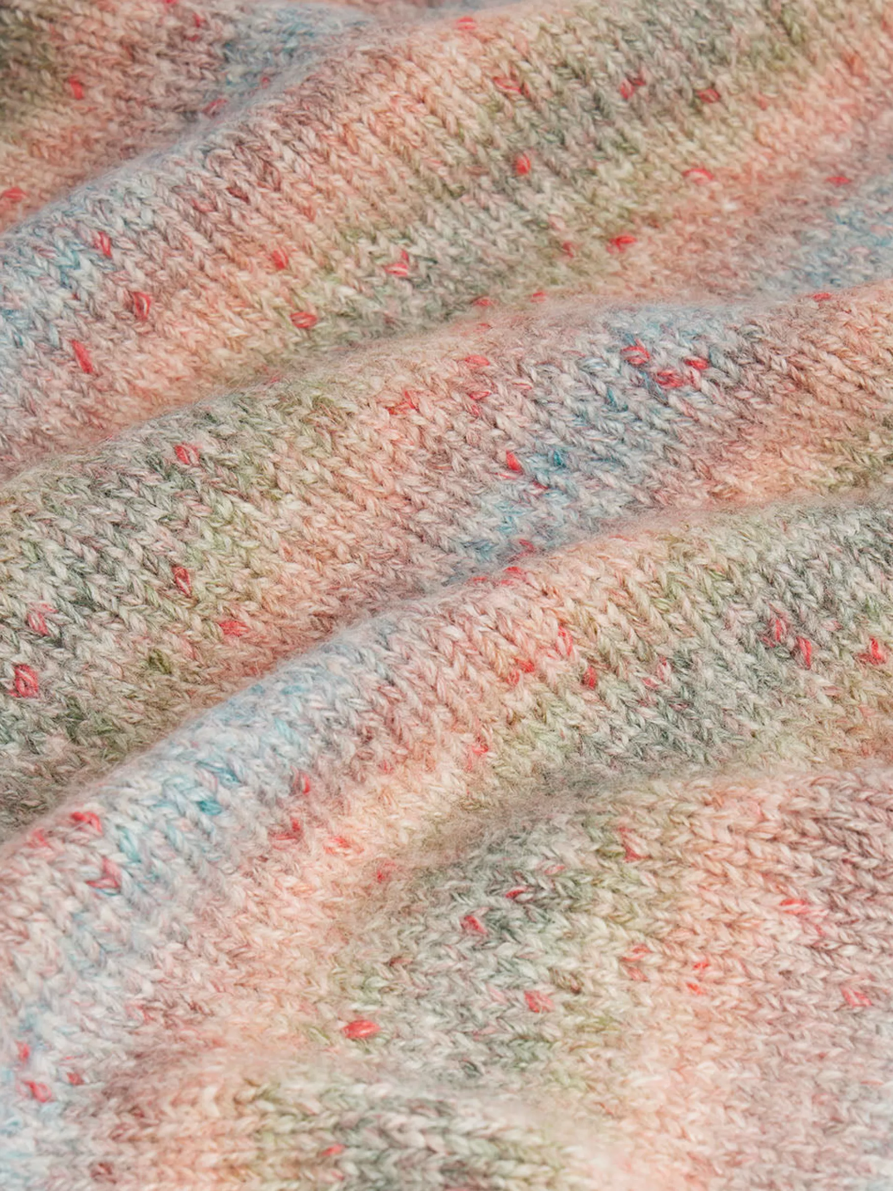 Sweaters & Hoodies*FRAME Brushed Tweed Sweater in Soft Lavender Multi Softlavendermulti