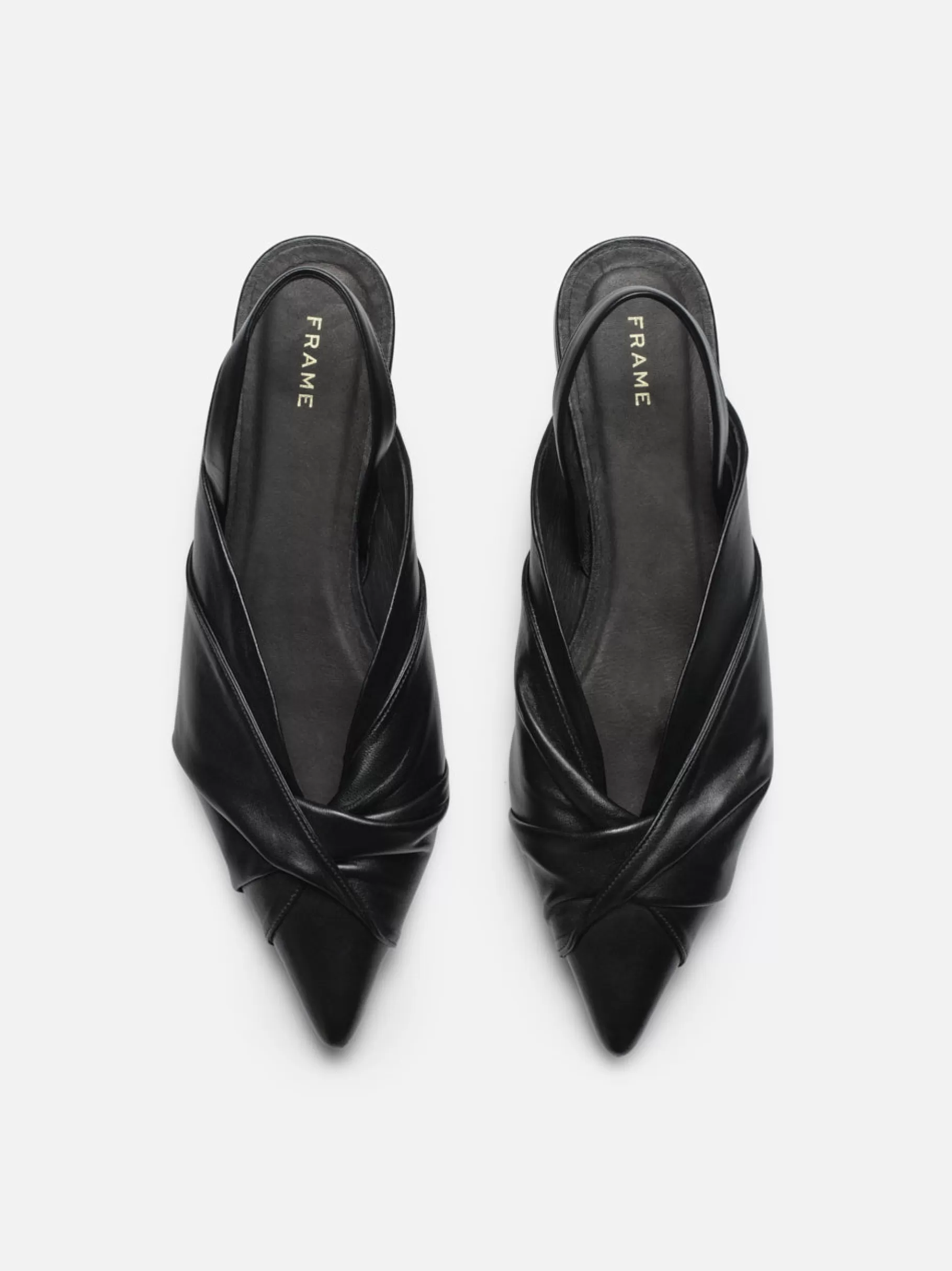 All Accessories & Shoes*FRAME Camille Slingback Flat in Black