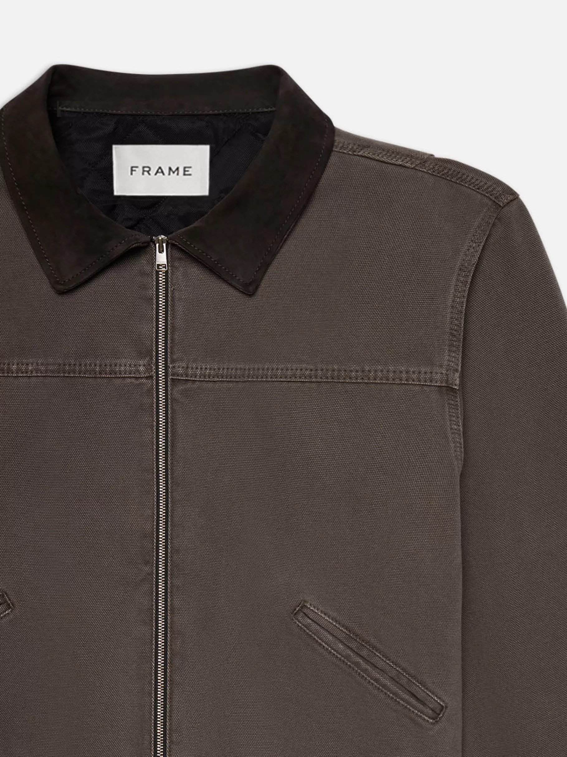 Denim Jackets | Jackets & Coats*FRAME Canvas Workwear Jacket in Infinite