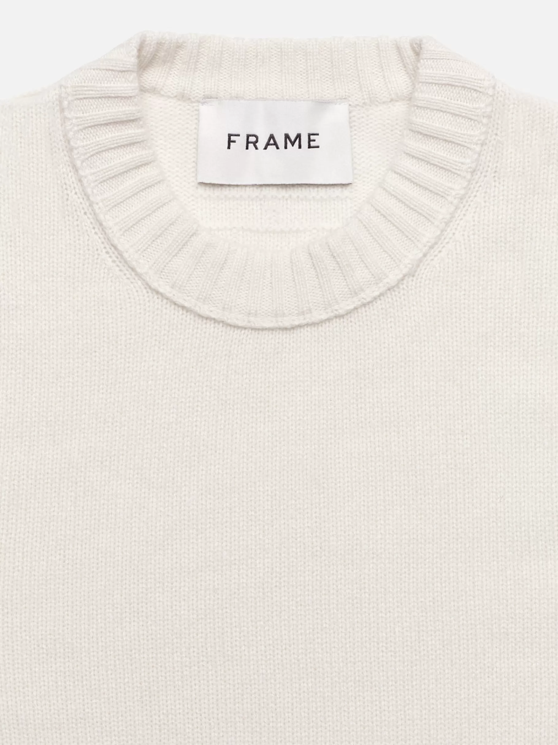 Sweaters | Sweaters & Hoodies*FRAME Cashmere Crewneck Sweater in Cream