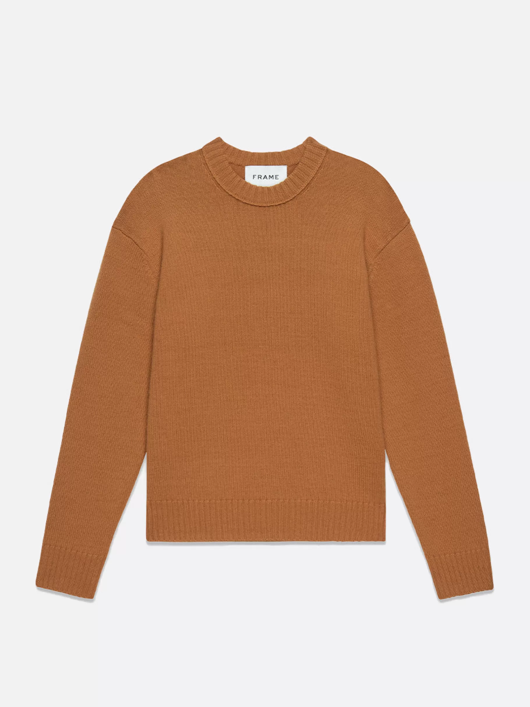 Sweaters | Sweaters & Hoodies*FRAME Cashmere Crewneck Sweater in Rust