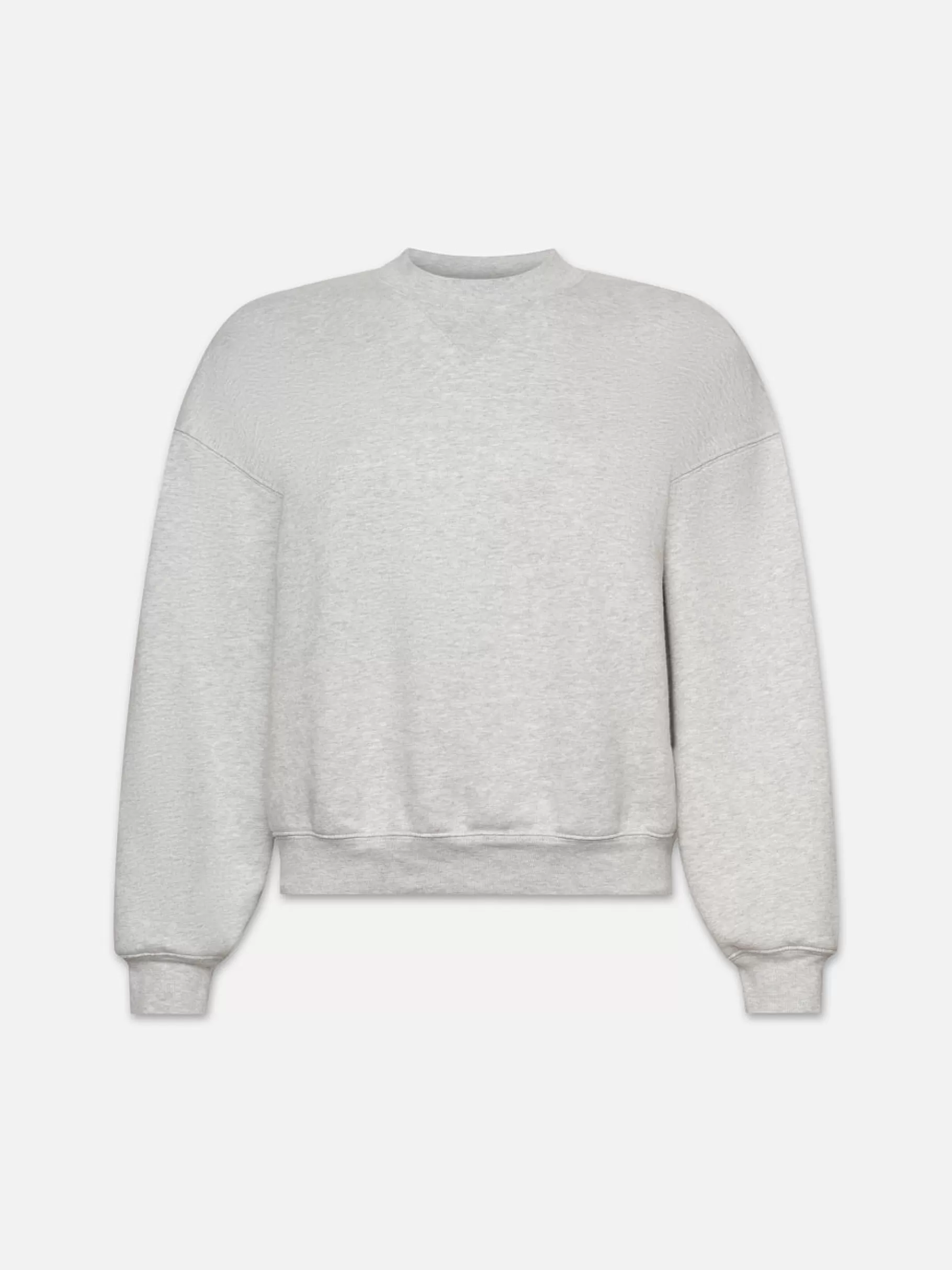 Sweaters*FRAME Classic Crew Sweatshirt in Heather Grey Heathergrey