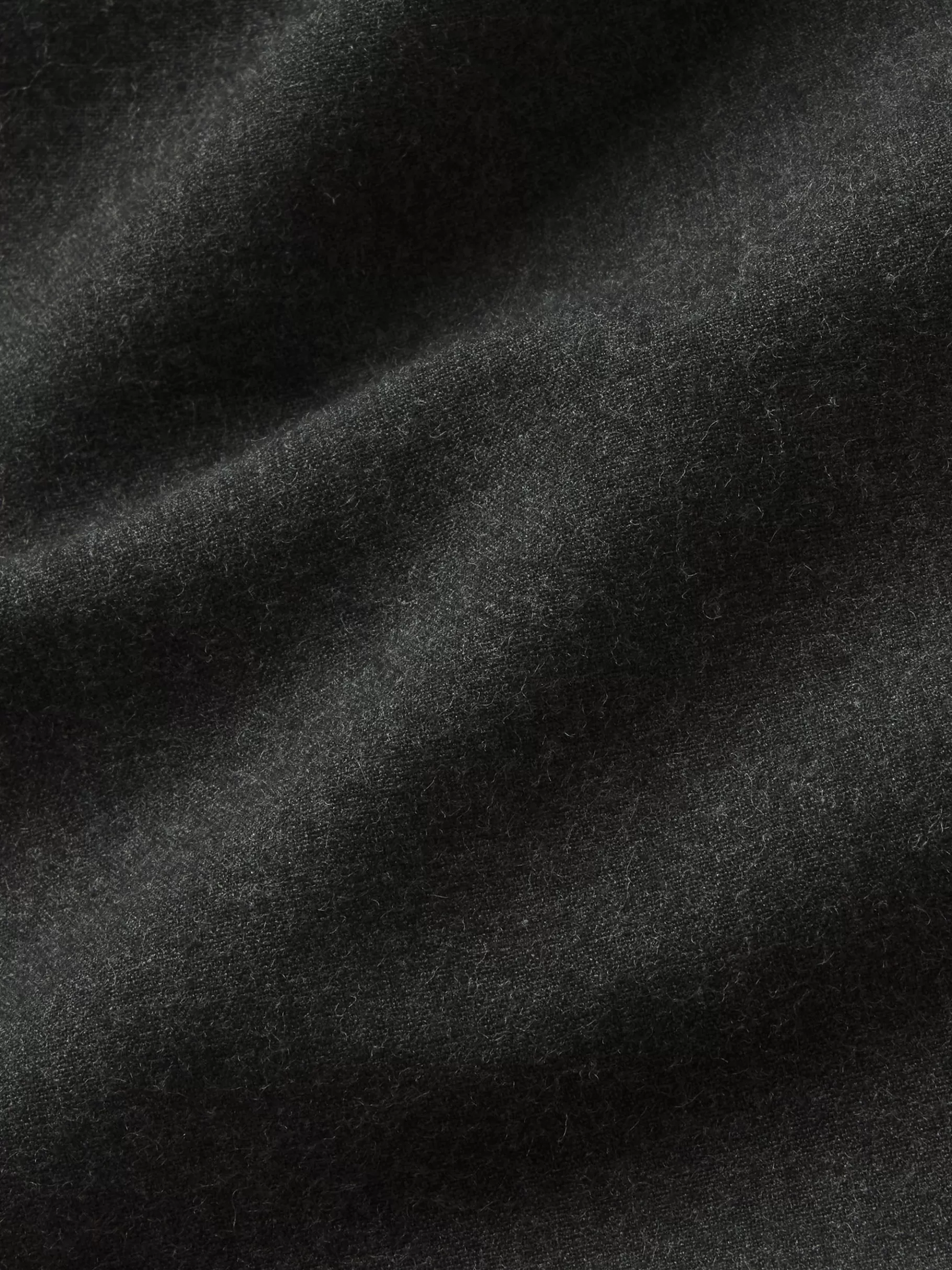 Shirts*FRAME Classic Flannel Shirt in Grey Melange Greymelange