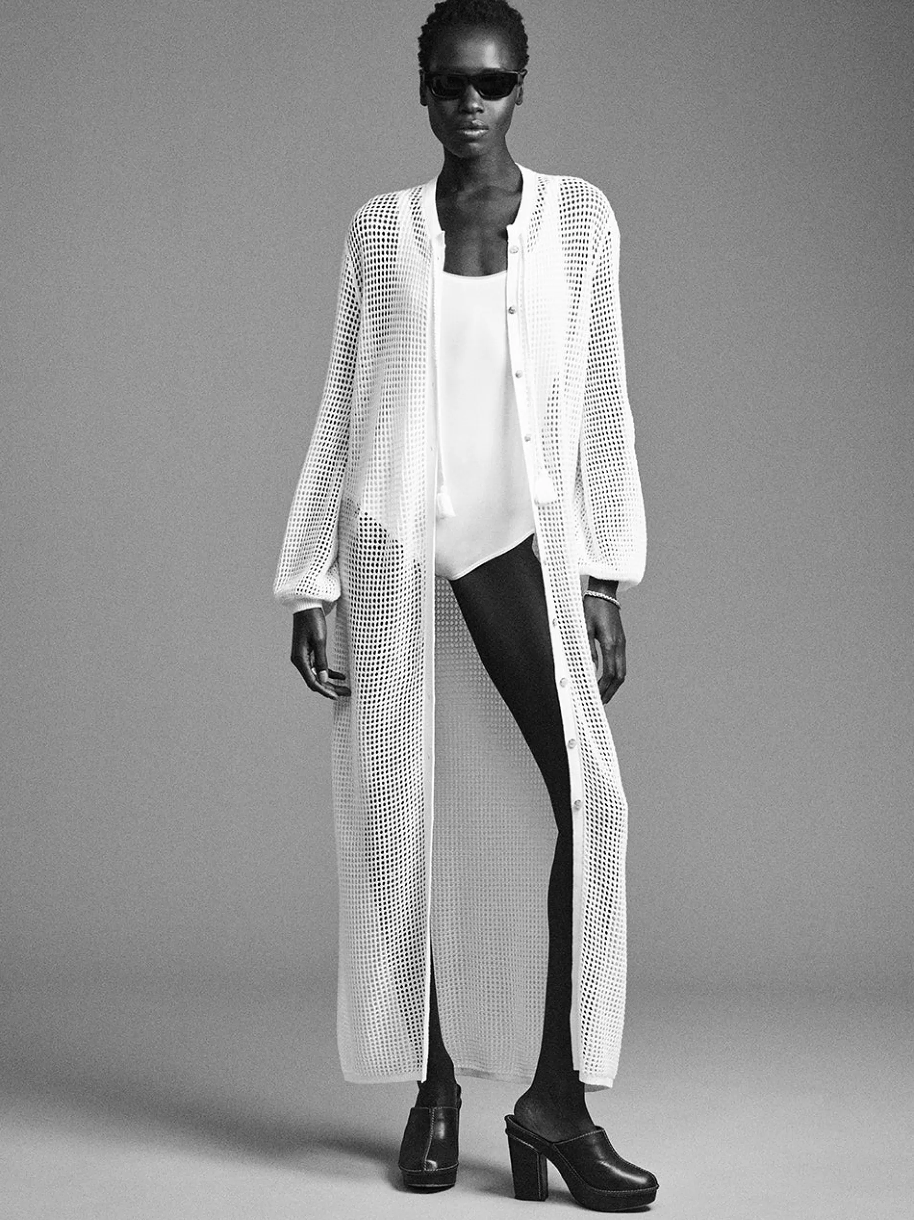 Dresses & Jumpsuits*FRAME Crochet Kaftan in Cream