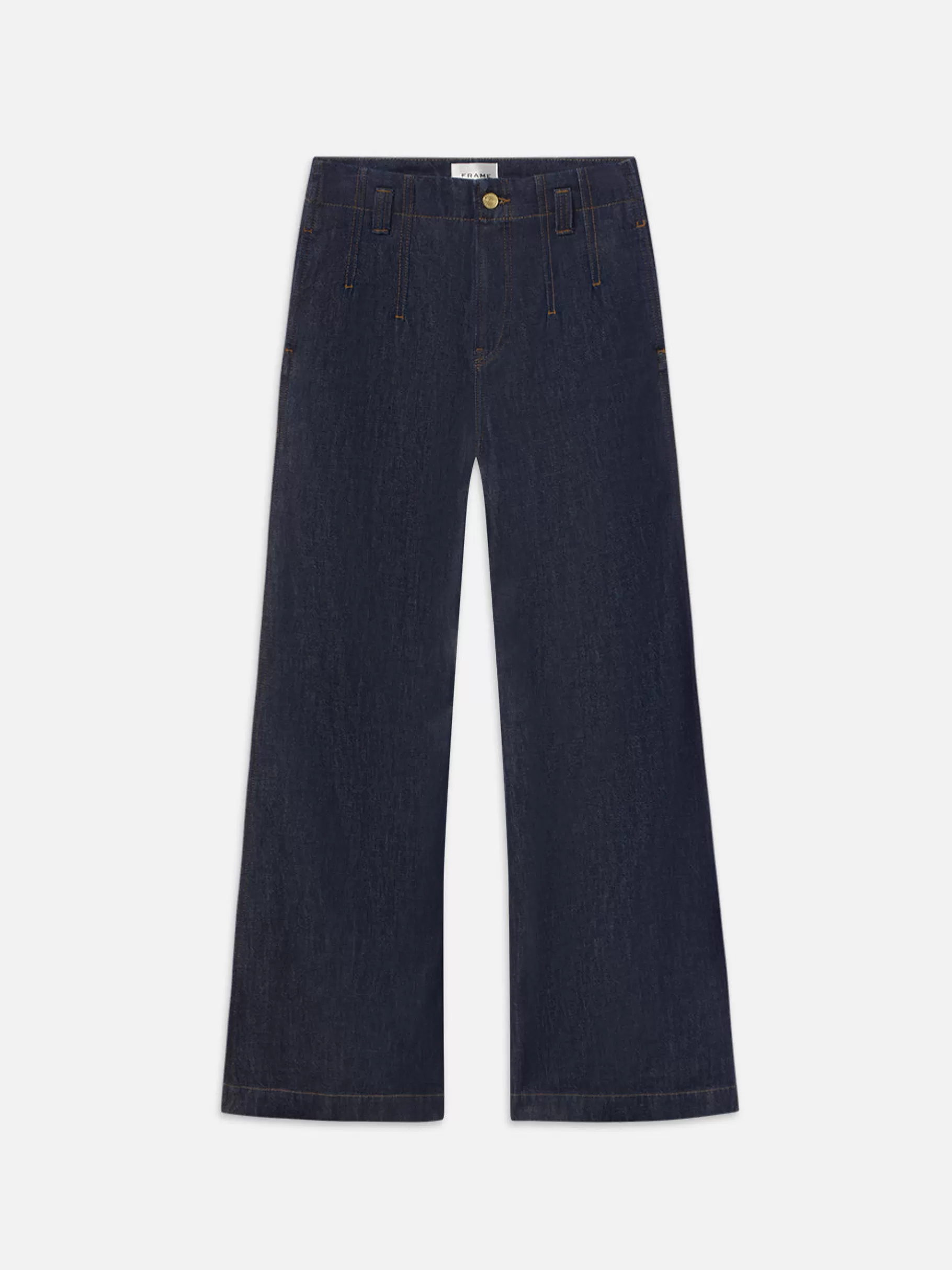 Wide Leg | Long*FRAME Darted Wide Leg Jean in Rinse