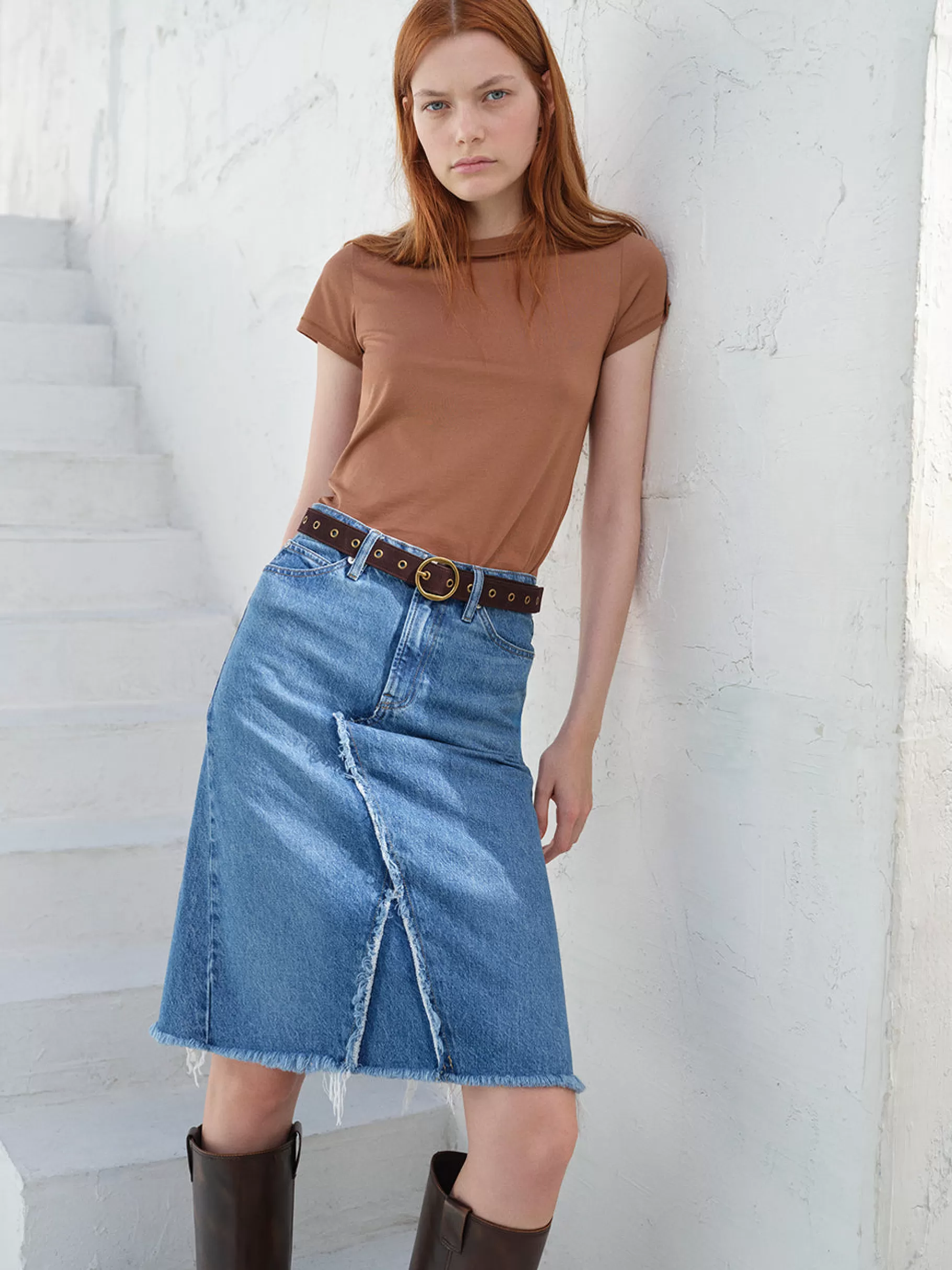 Skirts & Shorts*FRAME Deconstructed Skirt in Mabel
