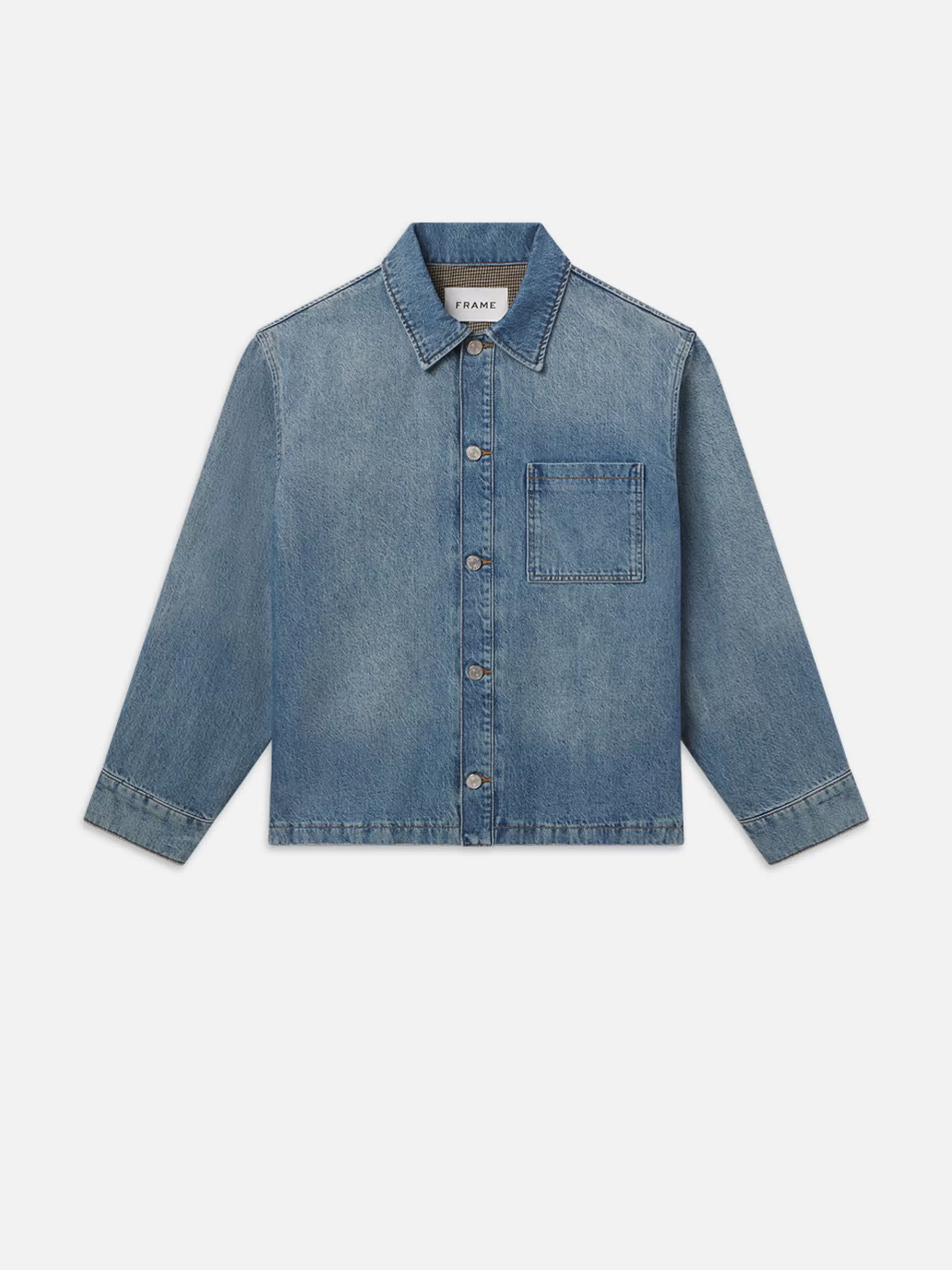 Denim Jackets | Denim Shirts*FRAME Denim Shirt Jacket in Frequency