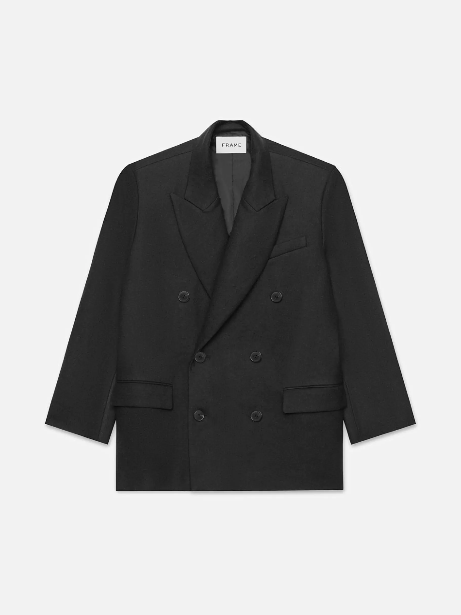 Jackets & Coats*FRAME Double Breasted Jacket in Black