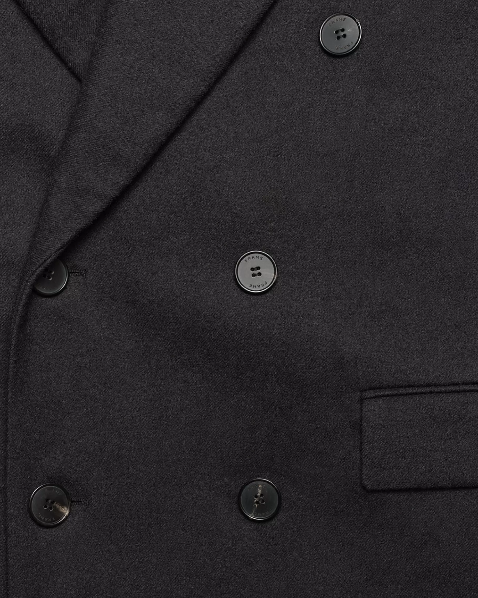 Jackets & Coats*FRAME Double Breasted Jacket in Black