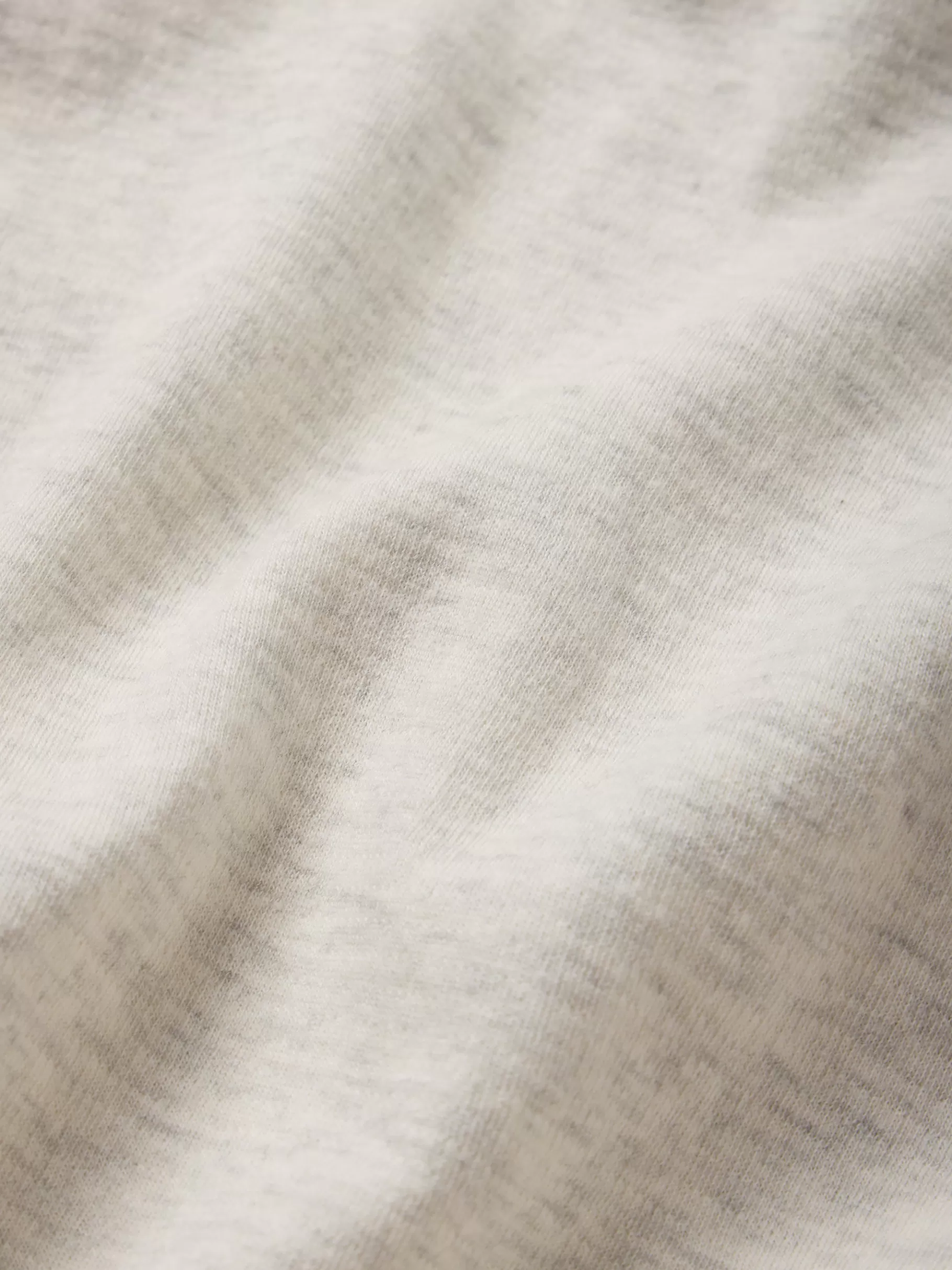Tees & Polos*FRAME Duo Fold Long Sleeve Crew in Oatmeal Heather Oatmealheather