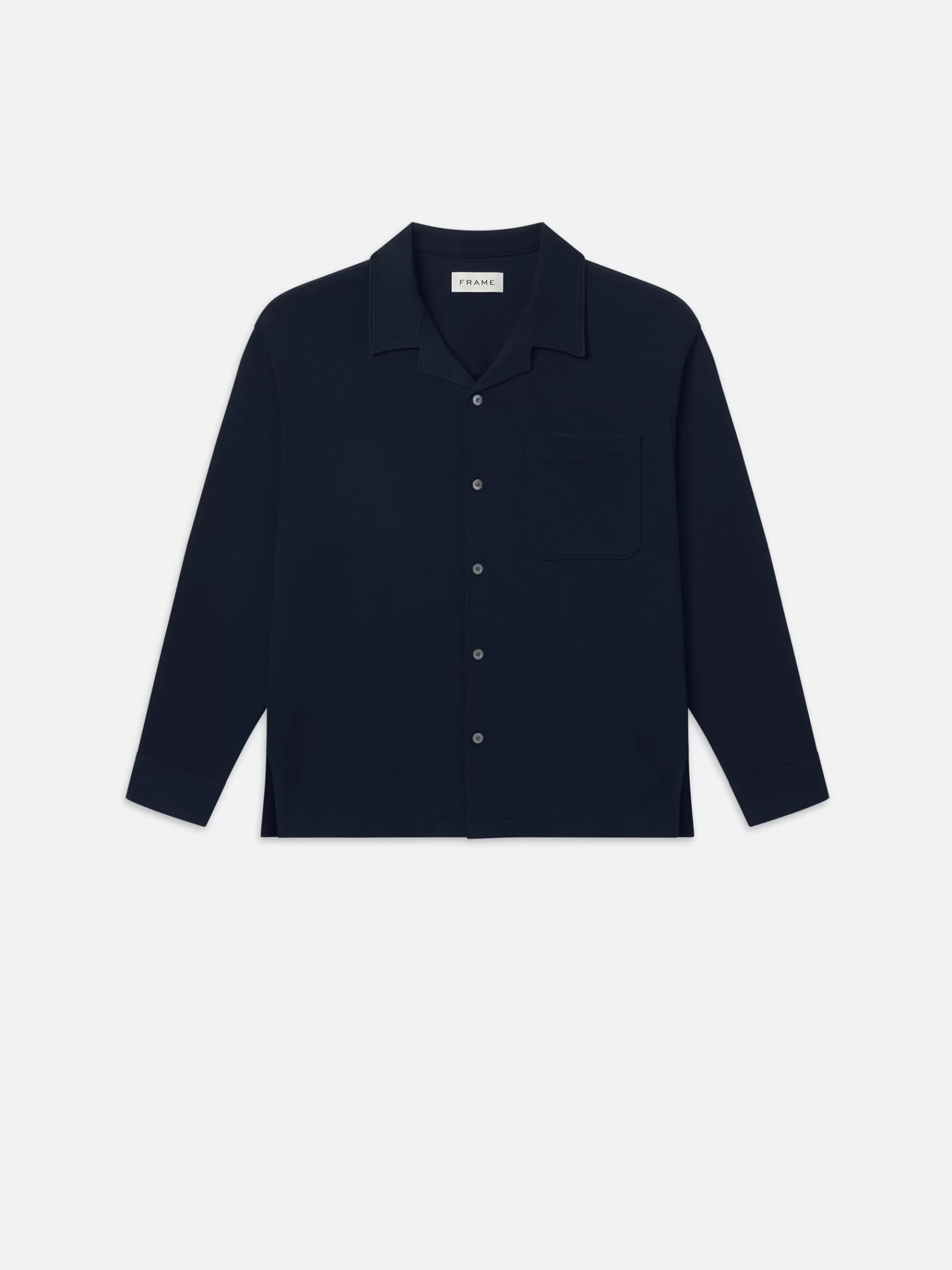 Shirts*FRAME Duo Fold Relaxed Shirt in Navy