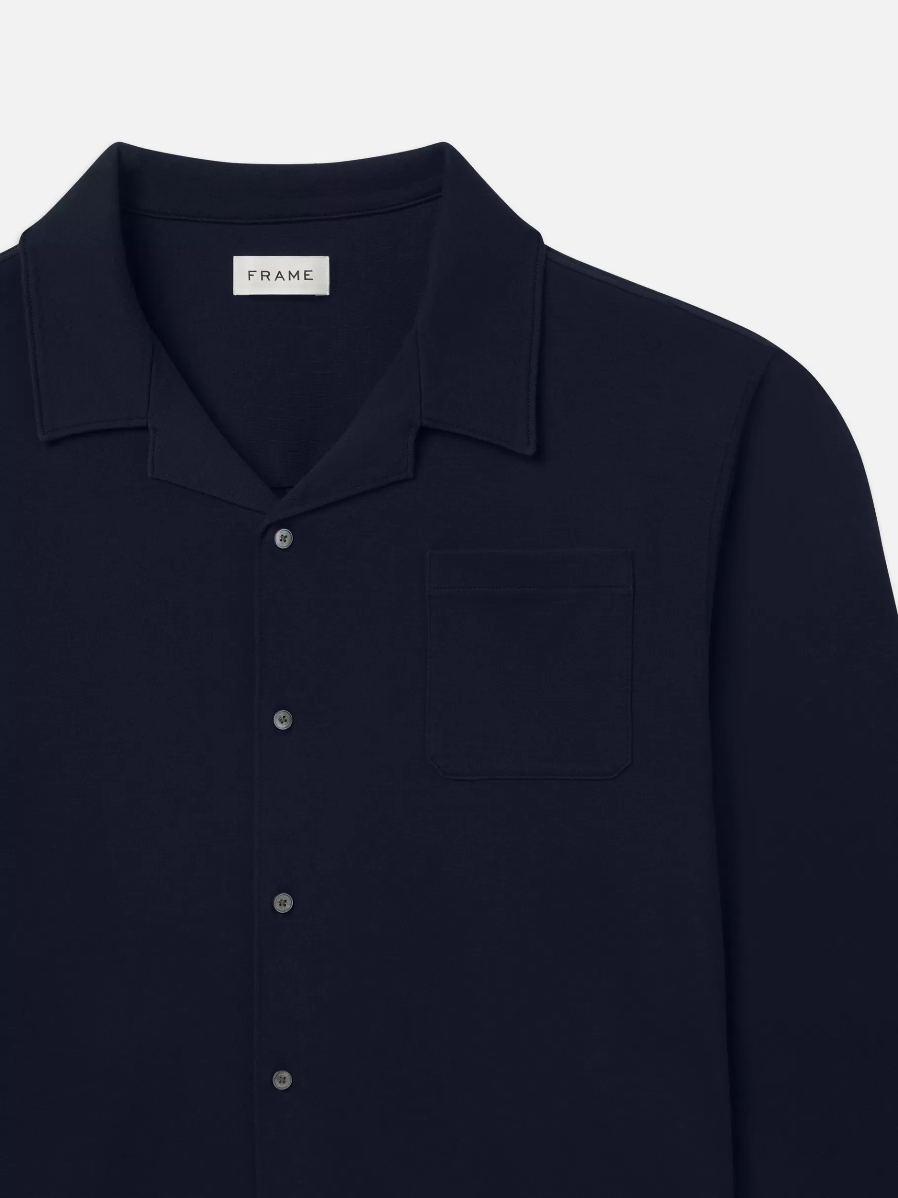 Shirts*FRAME Duo Fold Relaxed Shirt in Navy