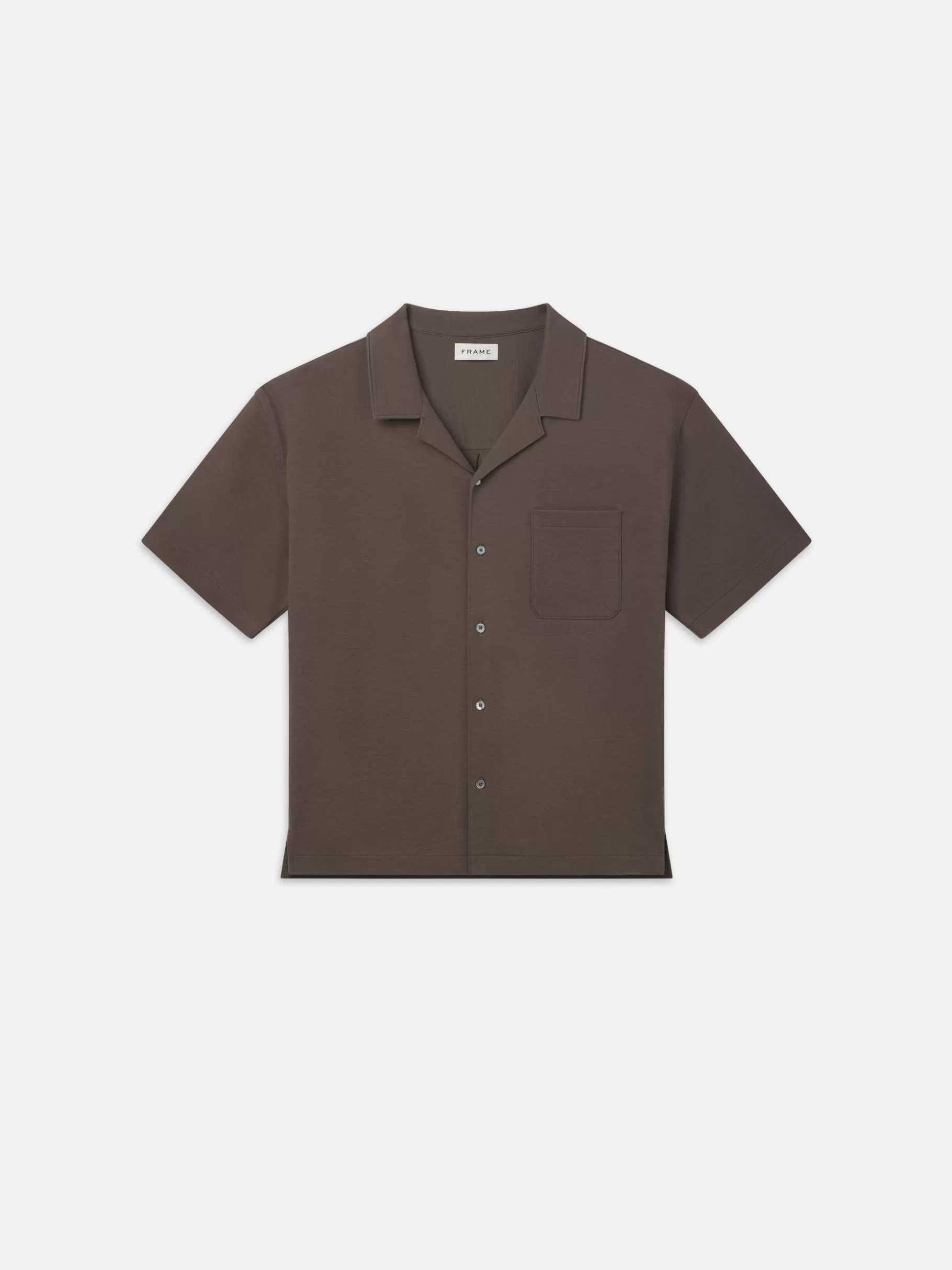 Shirts*FRAME Duo Fold Relaxed Shirt in Taupe