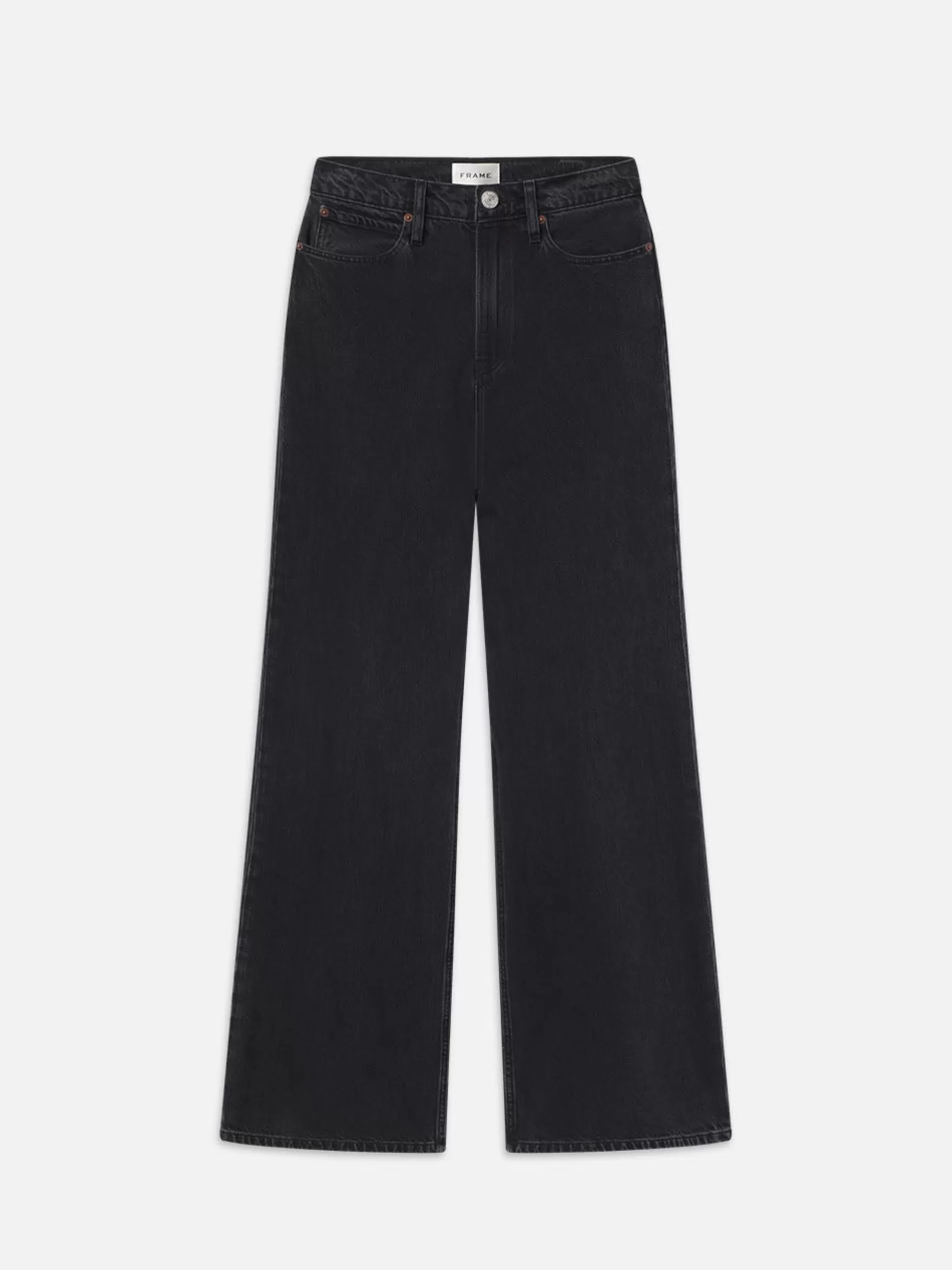 Wide Leg*FRAME Easy Wide Flare in Inkwell