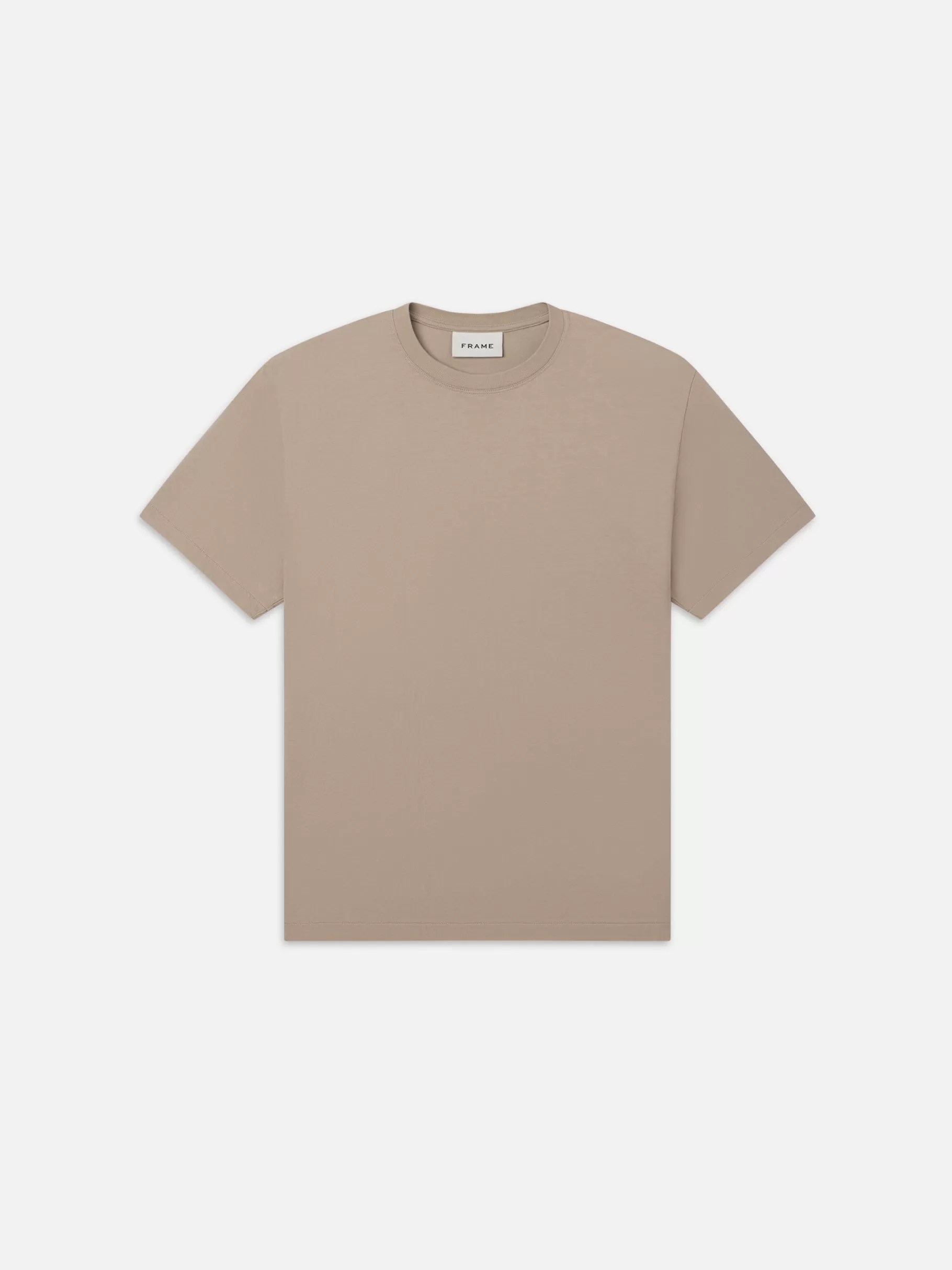 Tees & Polos*FRAME Logo Tee in Dove