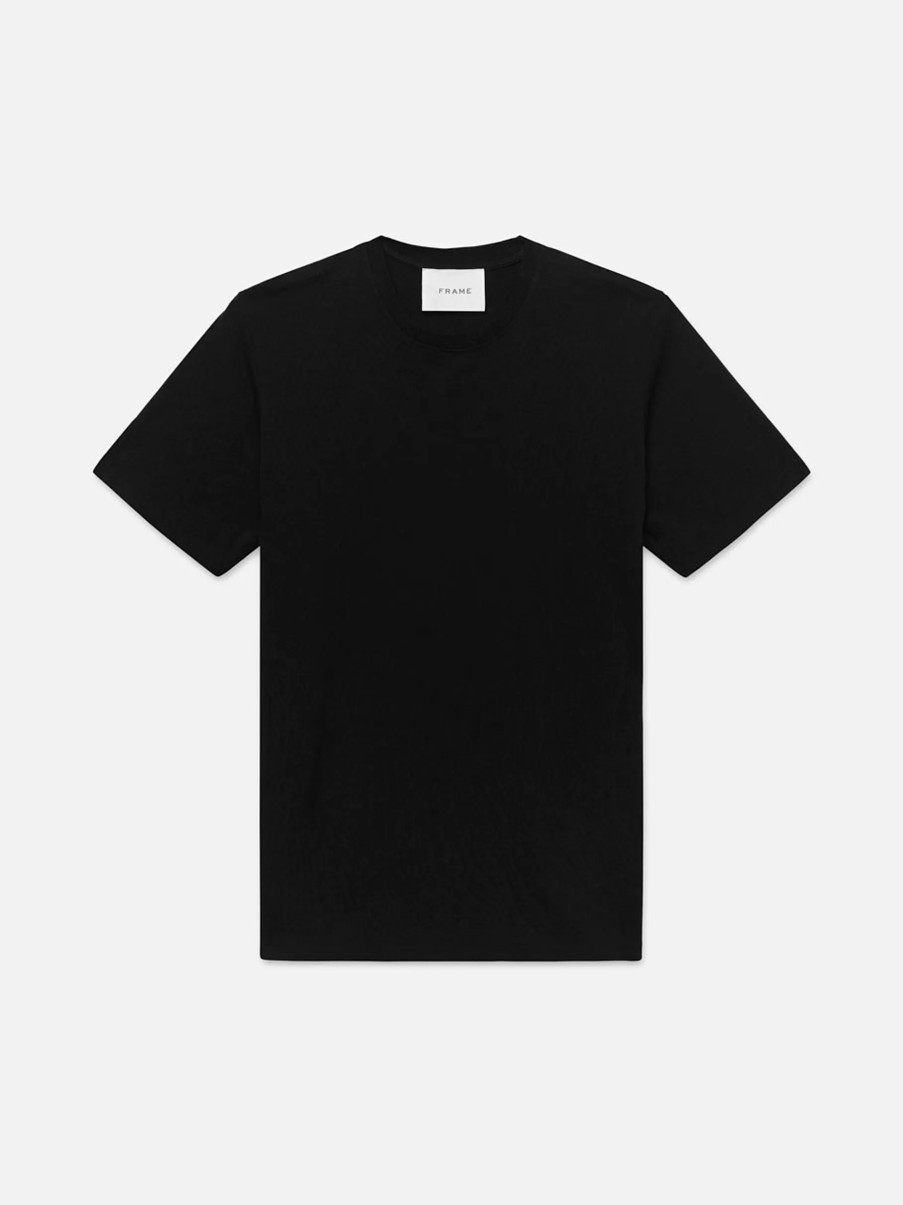 Tees & Polos*FRAME Logo Tee in Noir