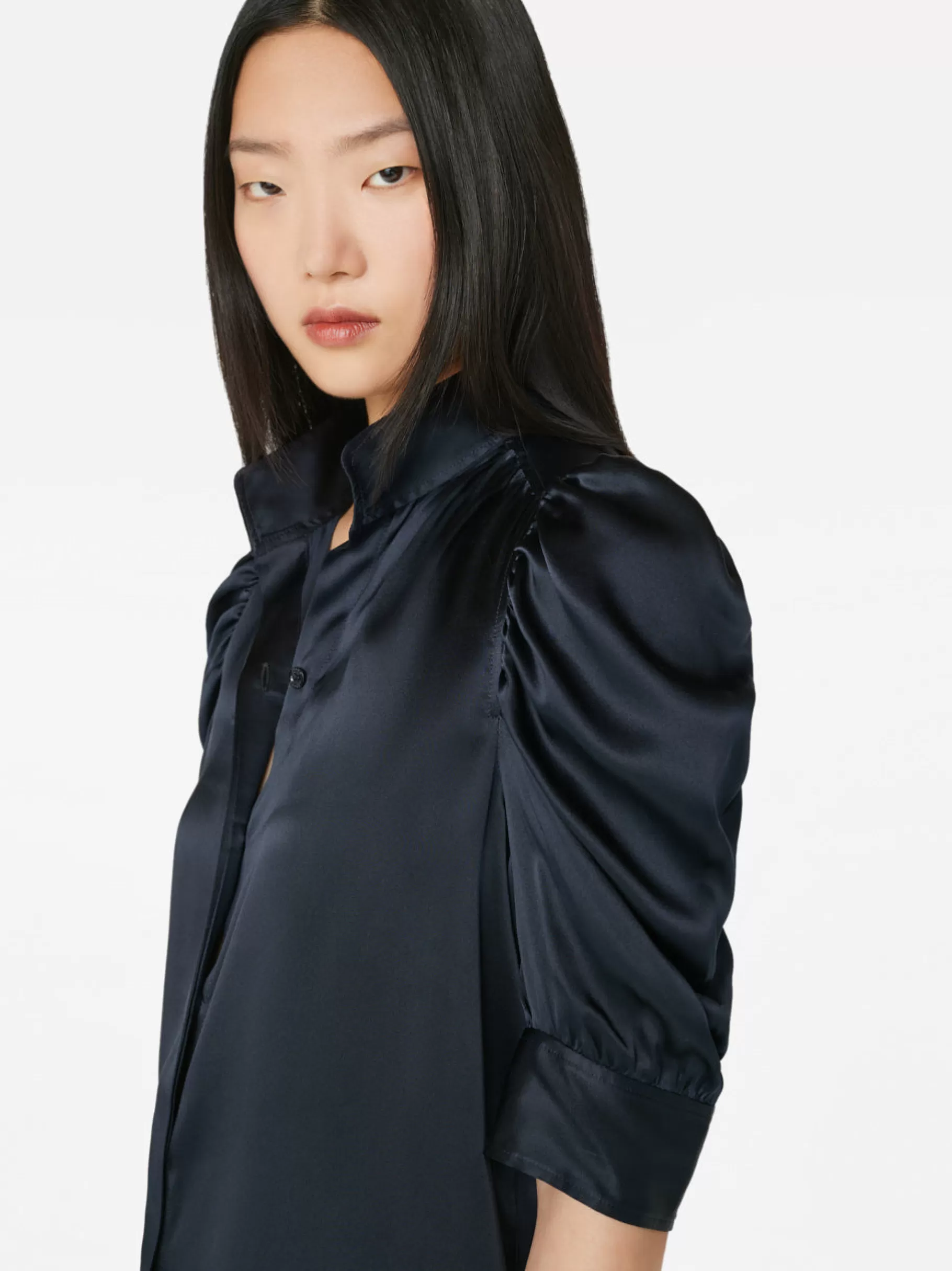 Tops & Blouses*FRAME Gillian Top in Navy