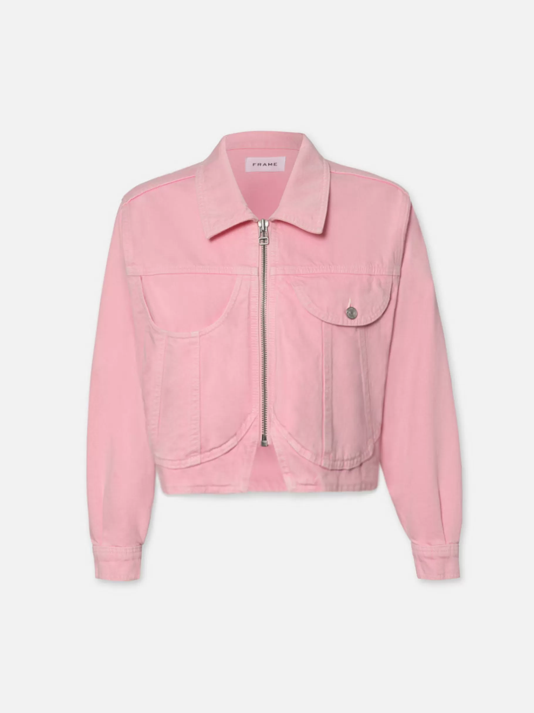 Jackets & Coats*FRAME Heart Jacket in Washed Dusty Pink Washeddustypink