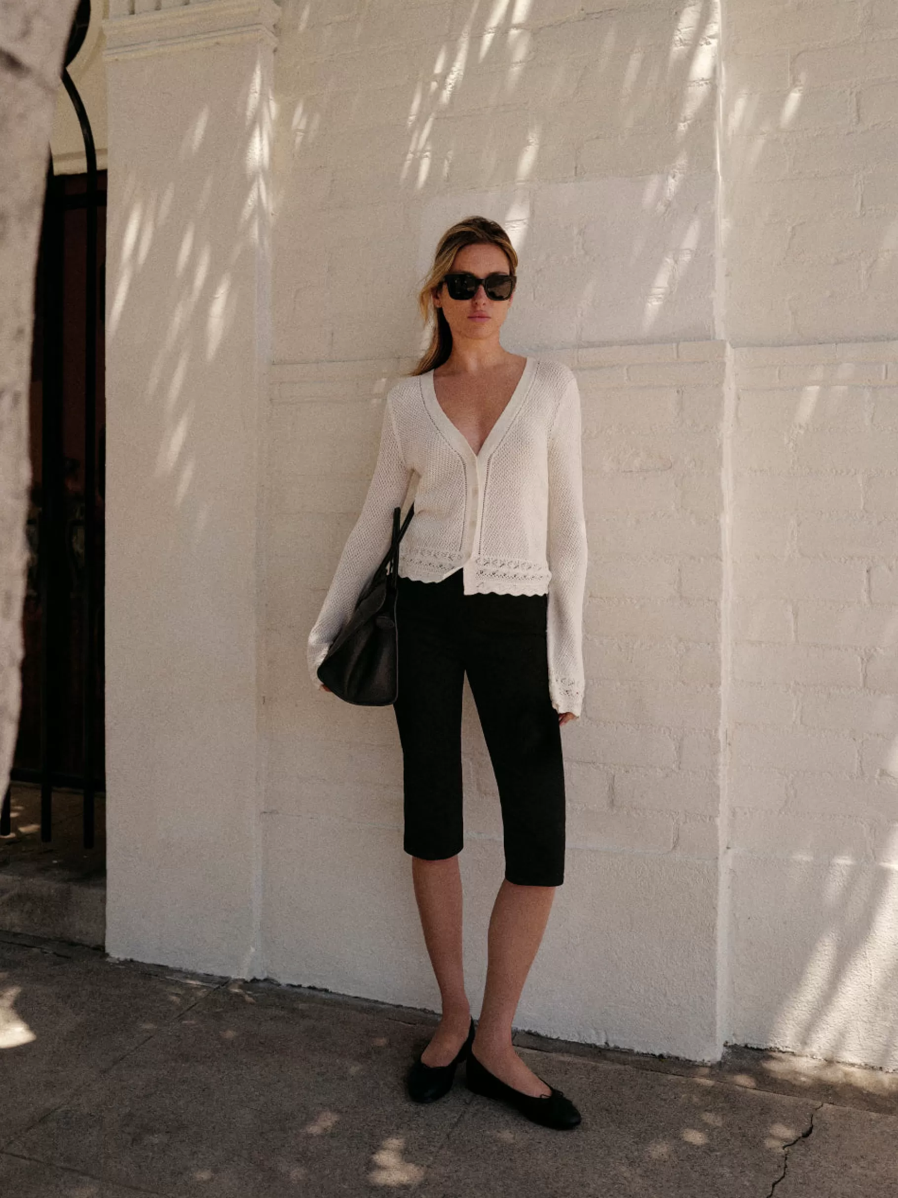 Skirts & Shorts*FRAME Jetset Capri in Sheen Noir Sheennoir