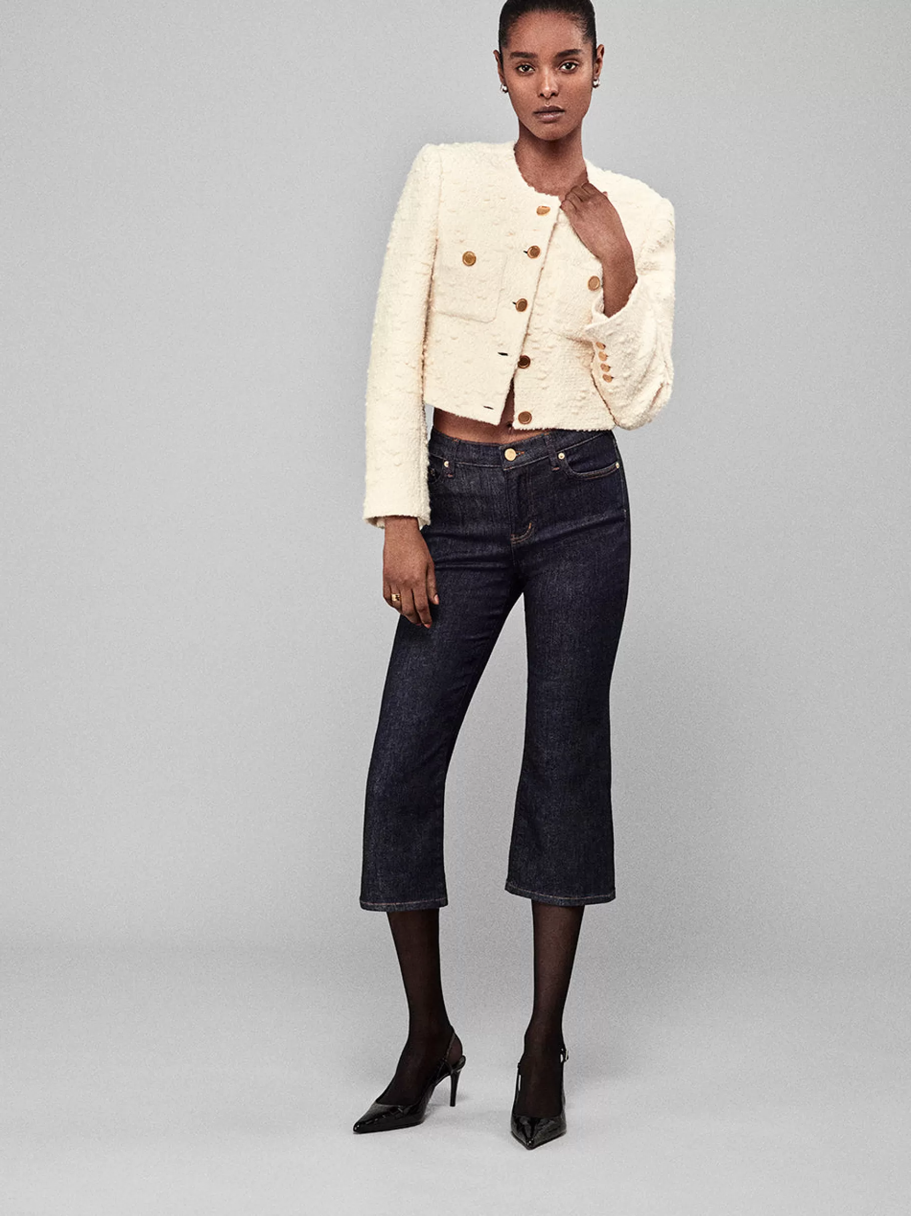 Bootcut*FRAME Le Boot Capri in Rinse