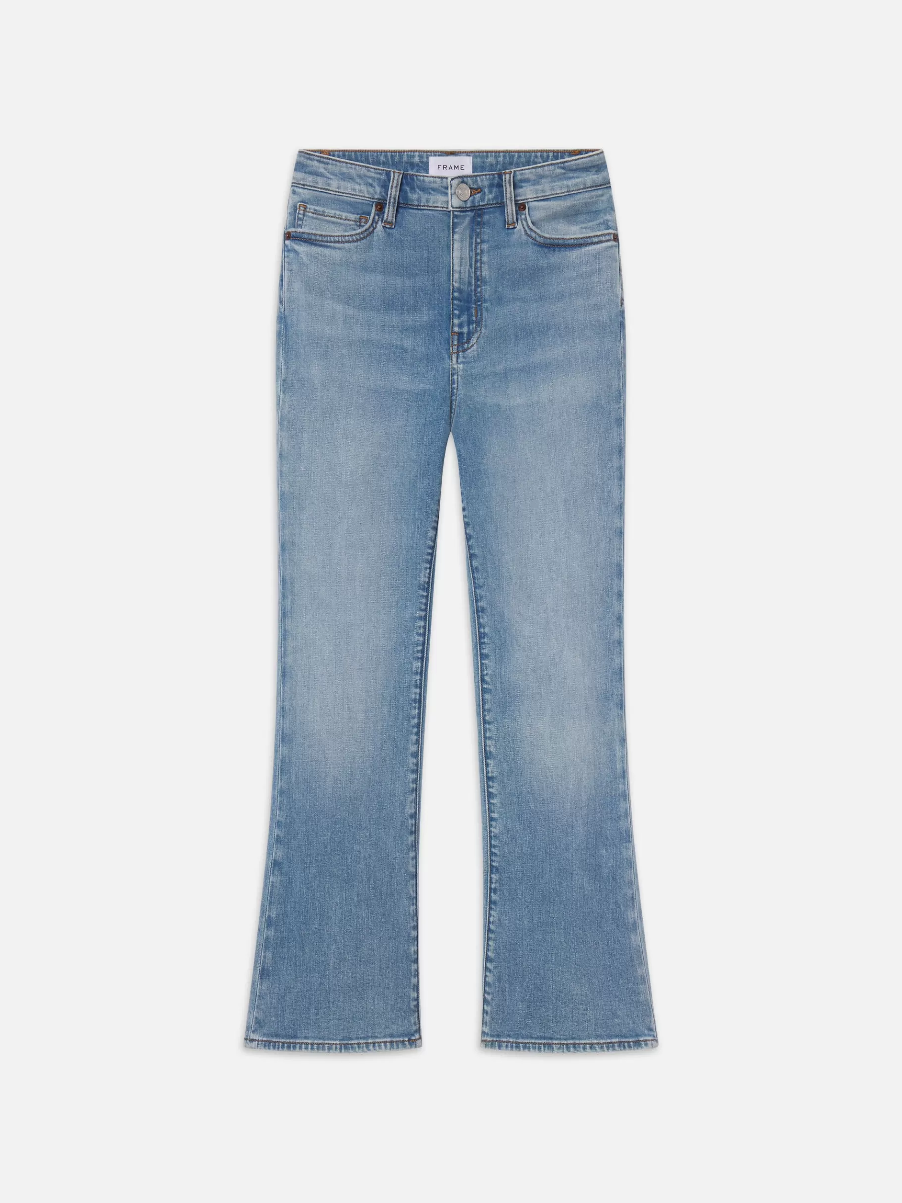 Bootcut*FRAME Le Crop Mini Boot in Cosette