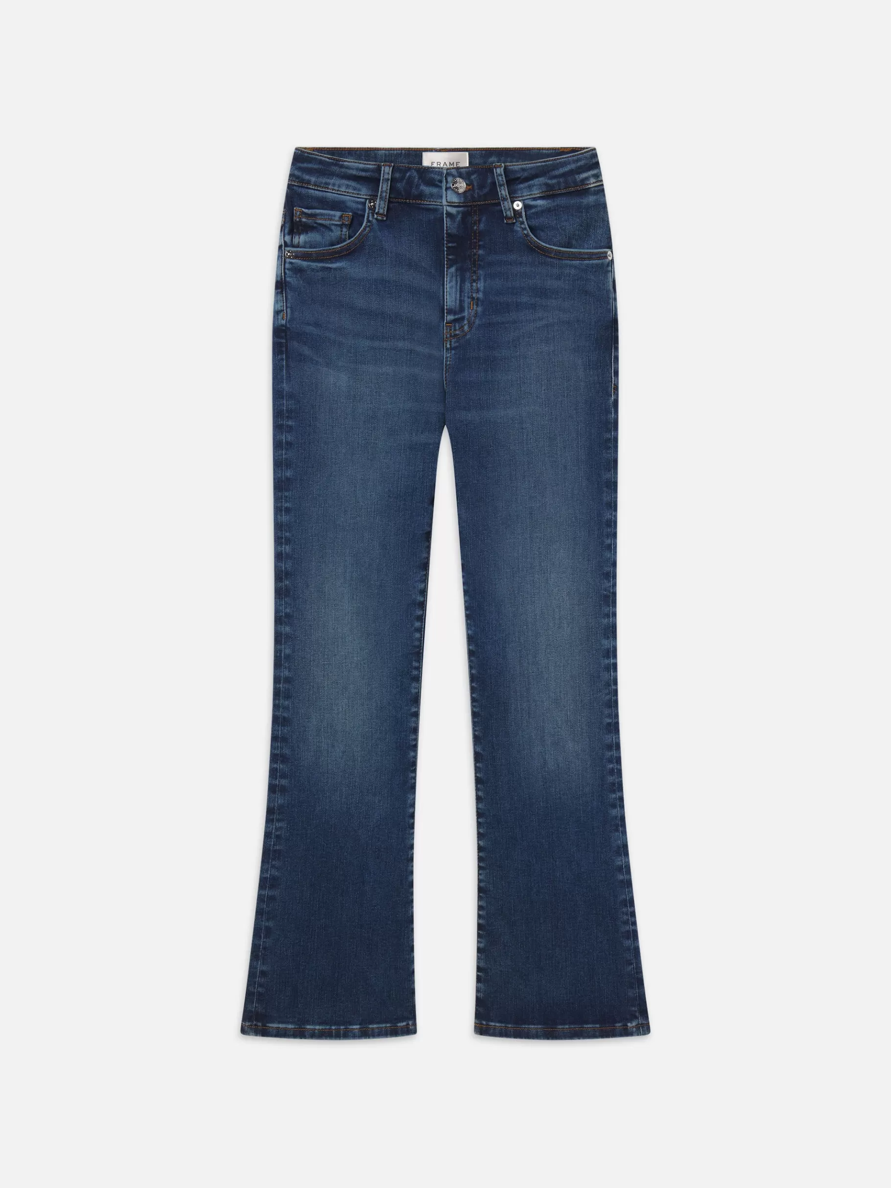 Bootcut*FRAME Le Crop Mini Boot in Skywalk