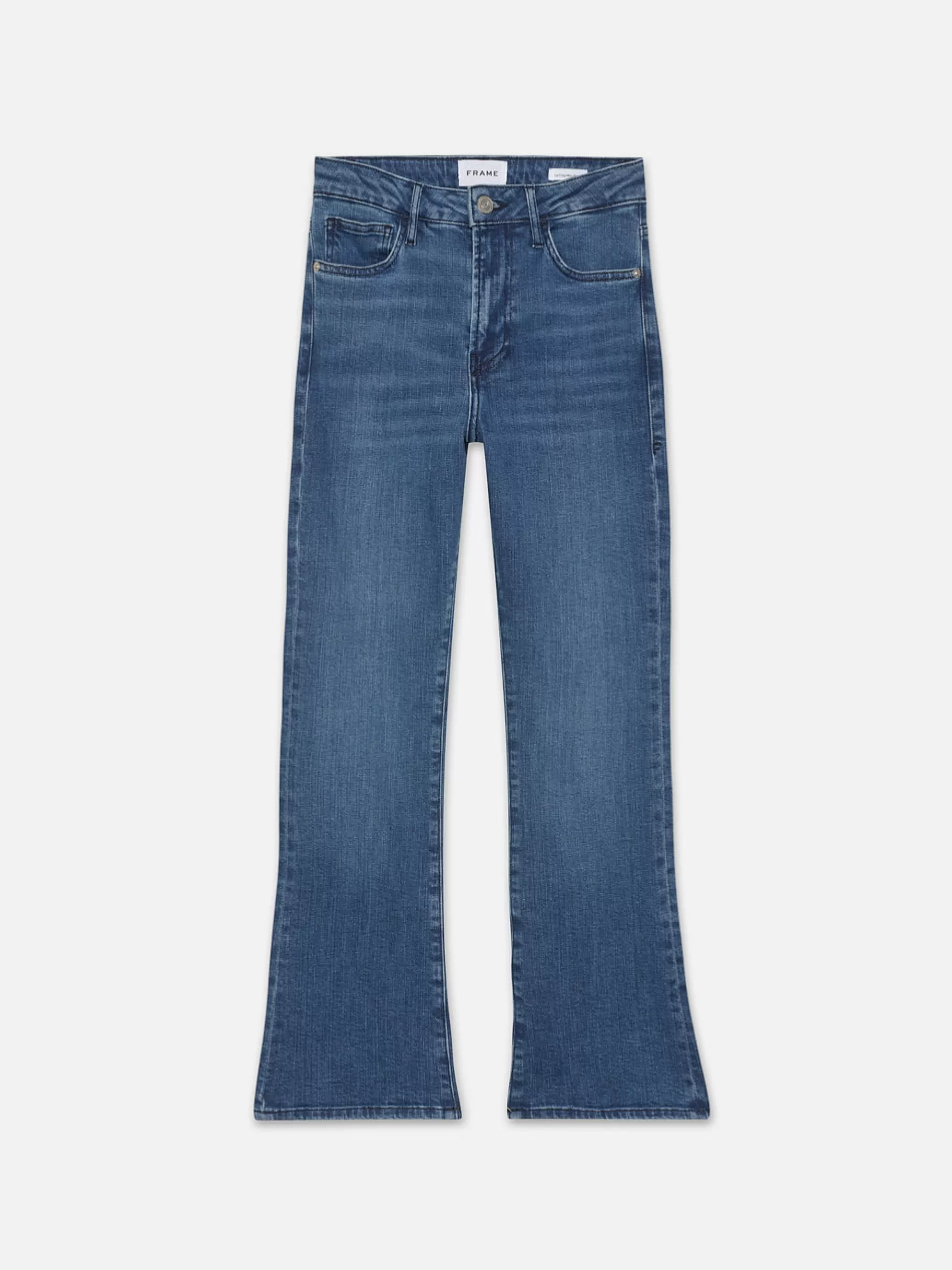 Bootcut*FRAME Le Crop Mini Boot in Temple