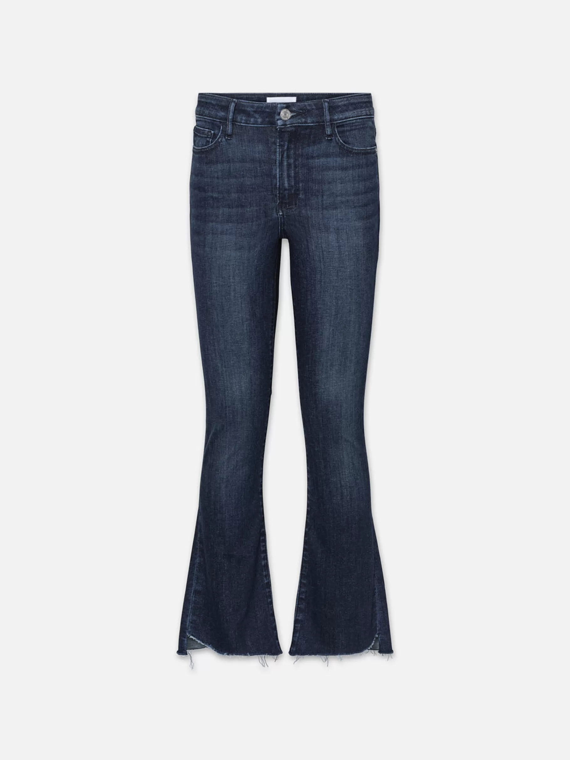 Bootcut*FRAME Le Crop Mini Boot Cascade Hem in Naples