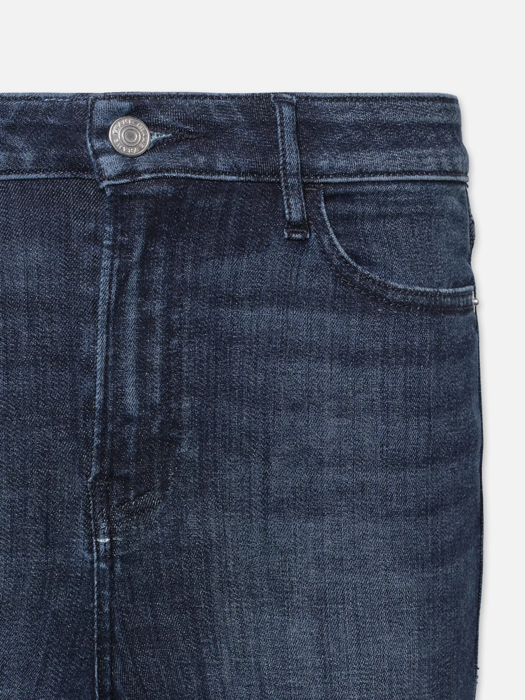 Bootcut*FRAME Le Crop Mini Boot Cascade Hem in Naples