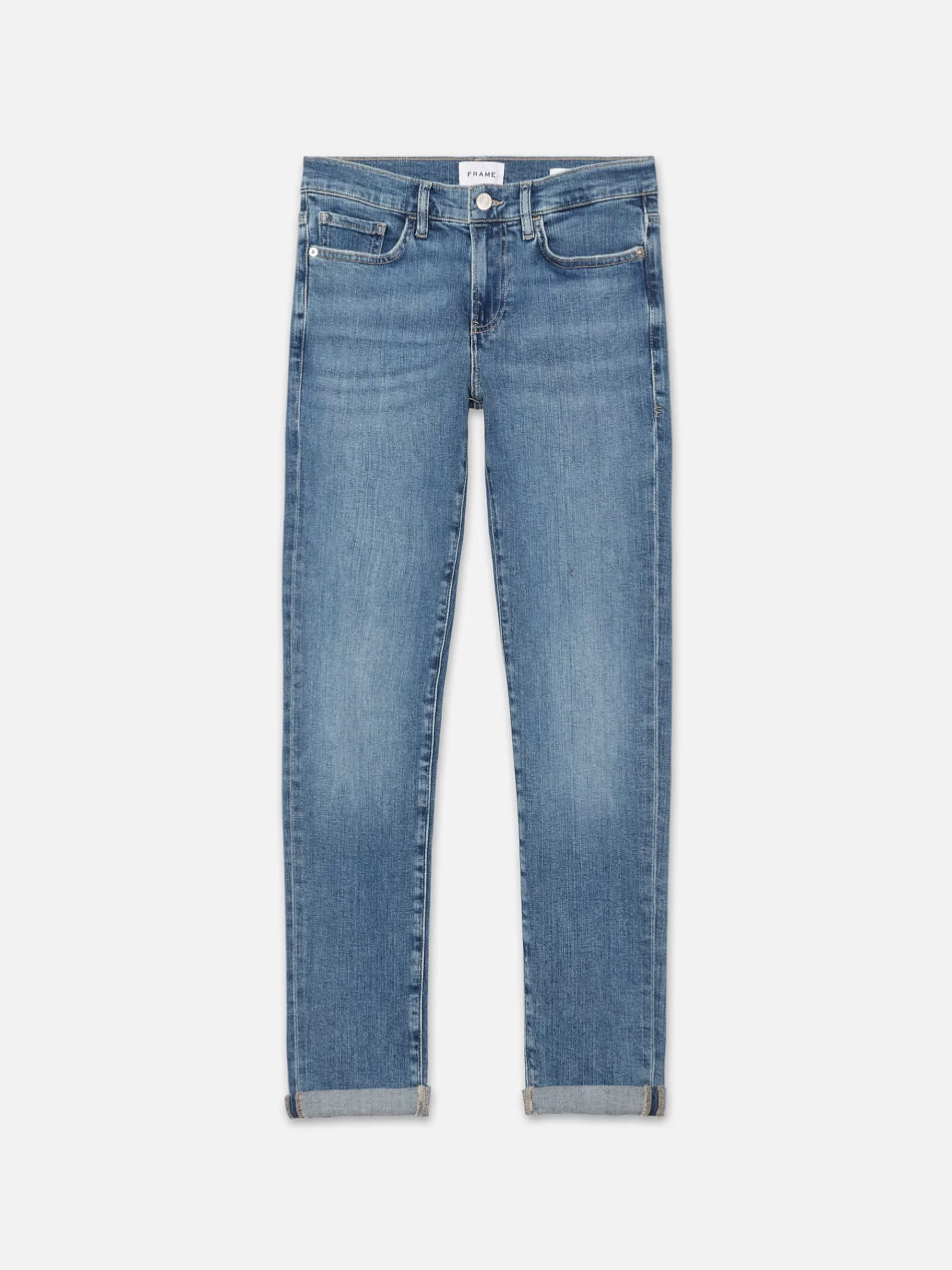 Boyfriend*FRAME Le Garcon in Daphne Blue Daphneblue