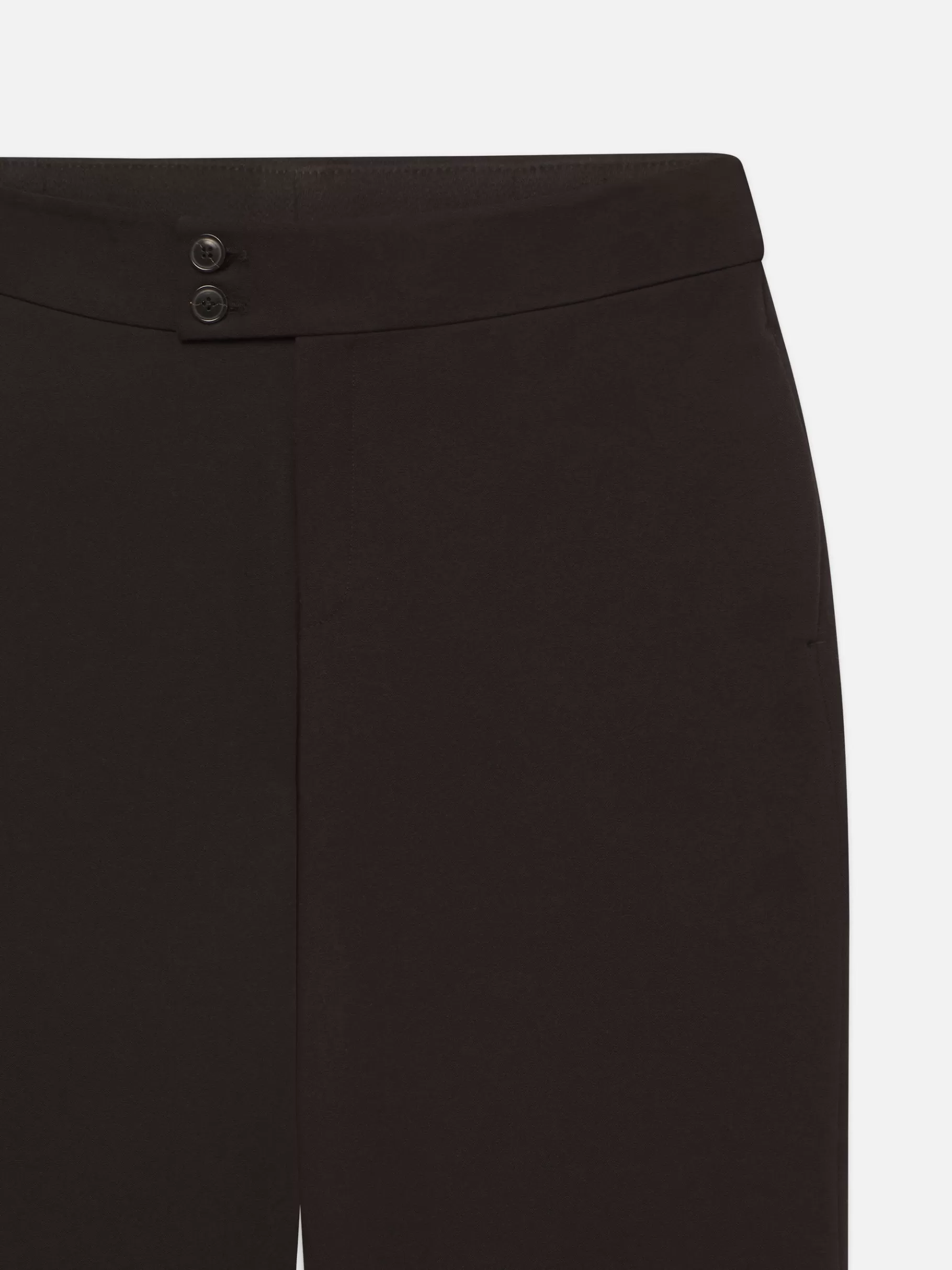 Pants*FRAME Le Hardy Wide Leg Trouser in Black