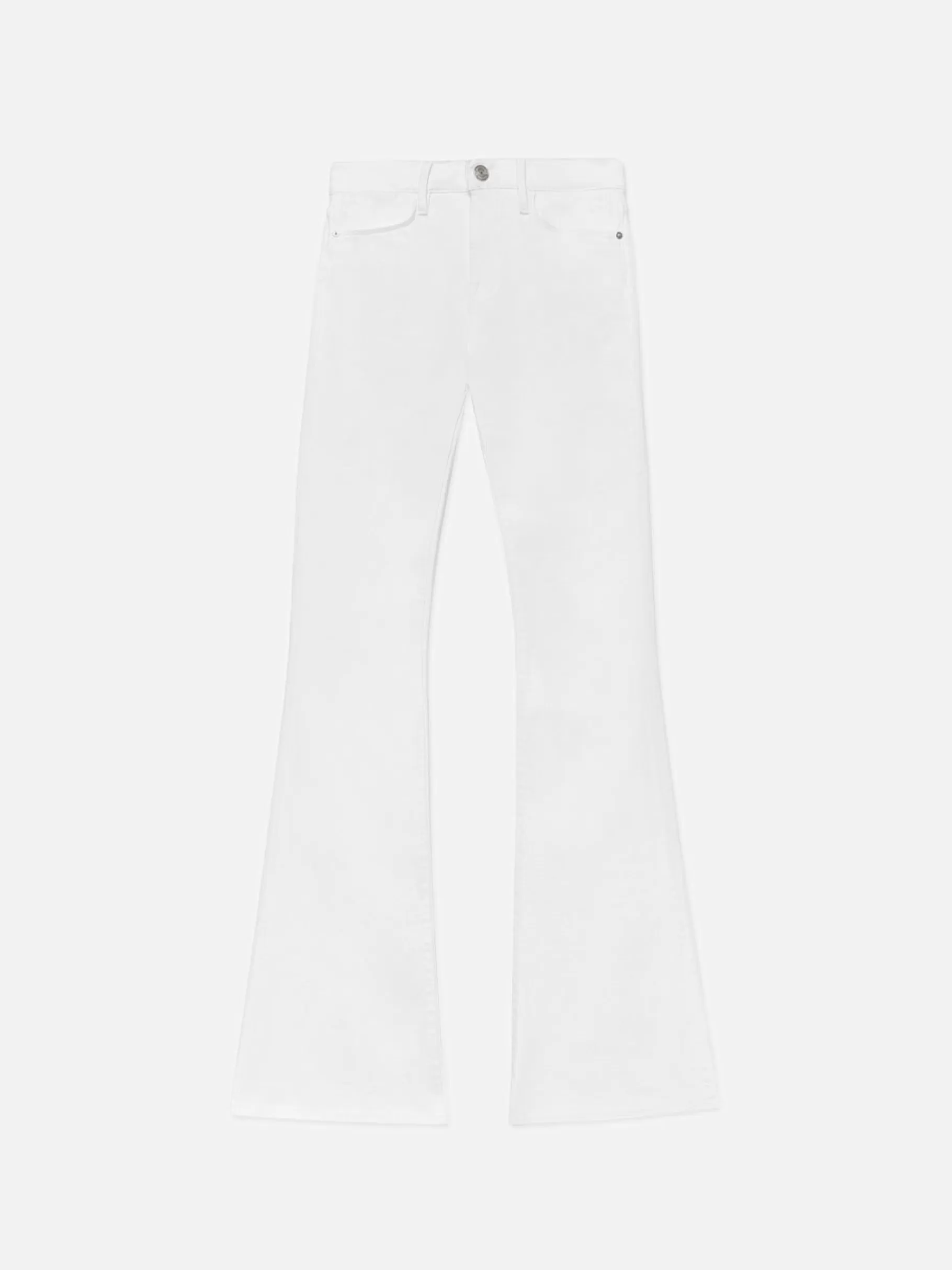 Flare | Long*FRAME Le High Flare in Blanc