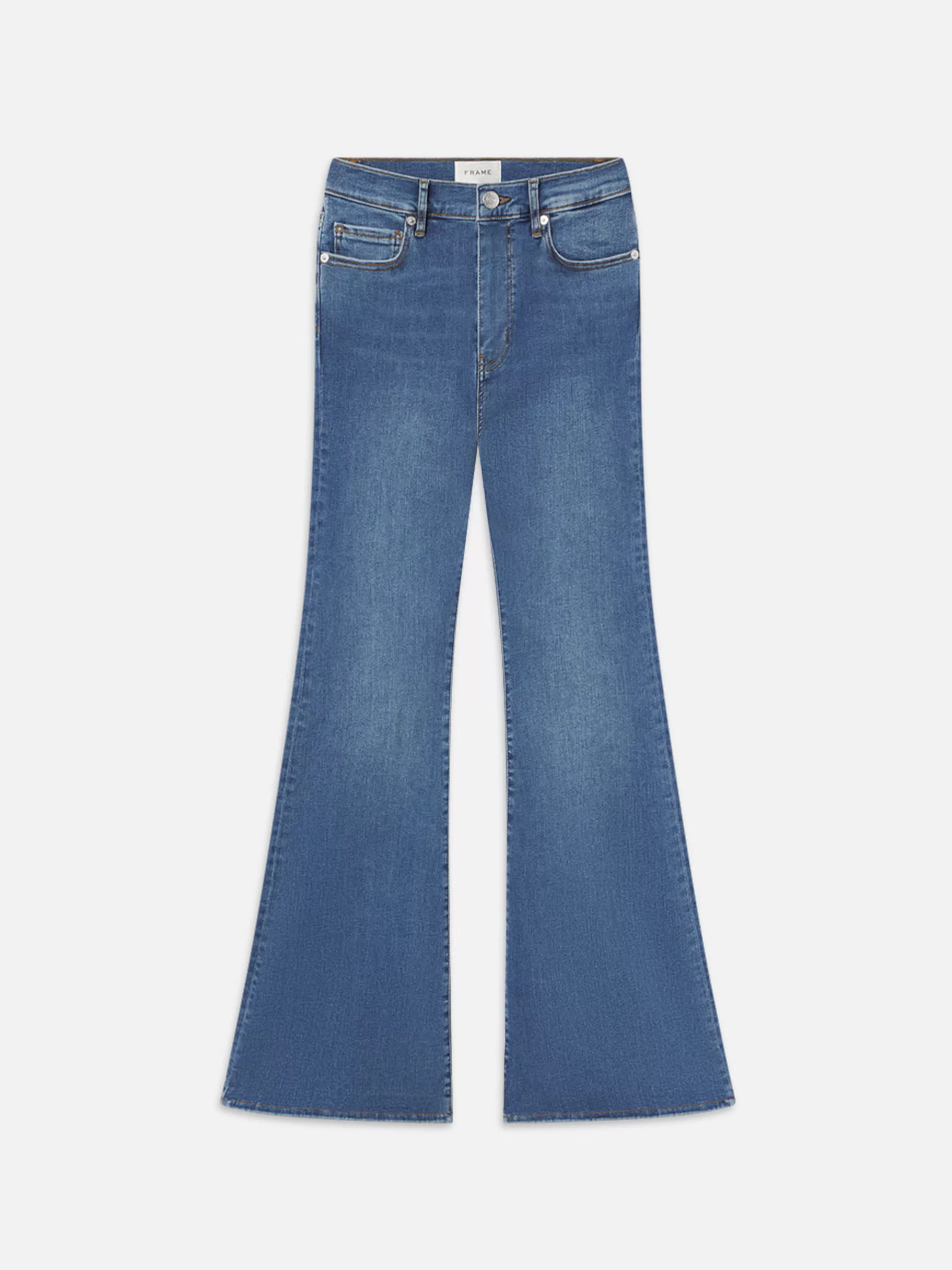 Flare | Long*FRAME Le High Flare in Mermaid