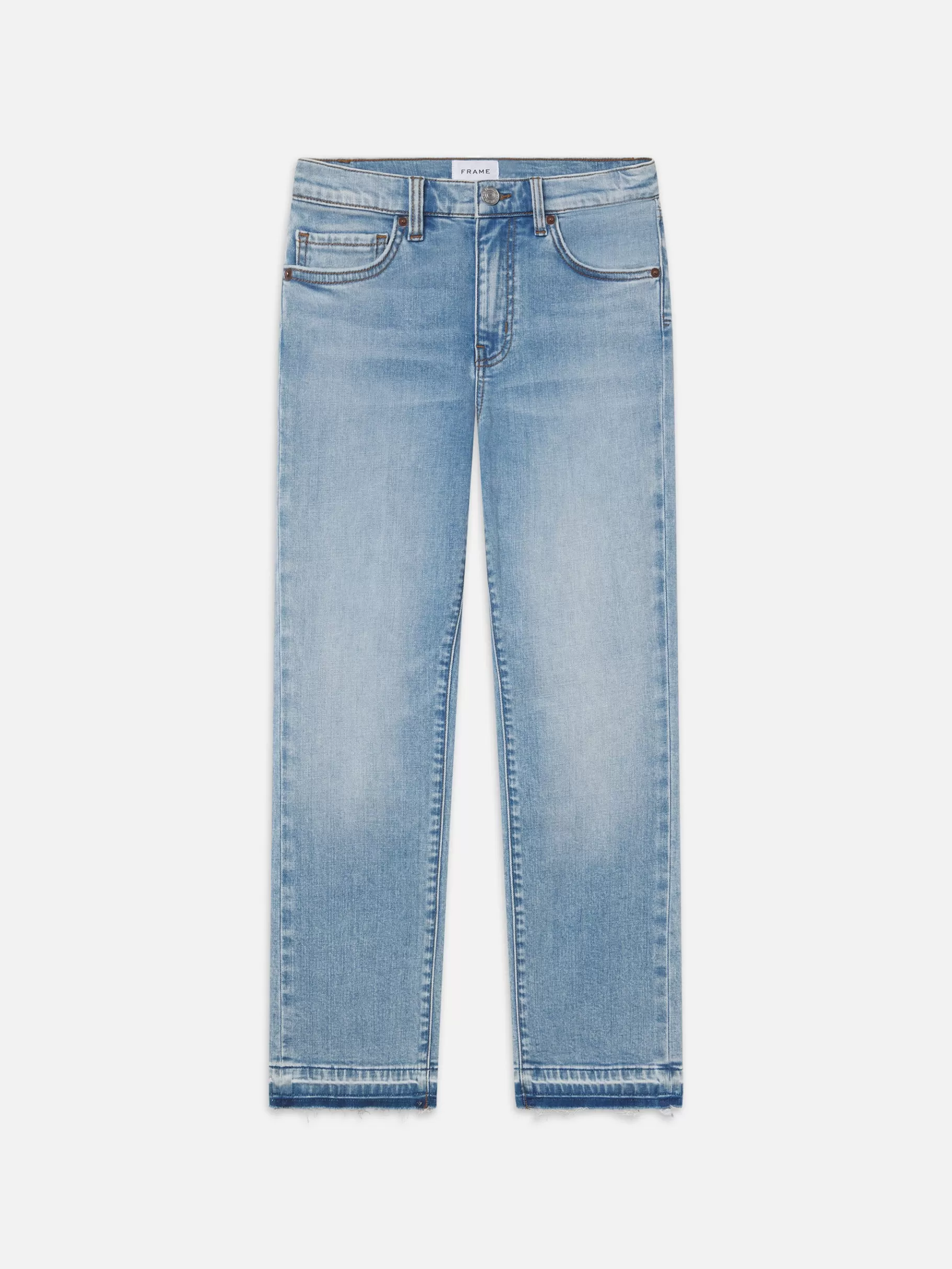 Straight*FRAME Le High Straight in Cosette Released Hem Cosettereleasedhem