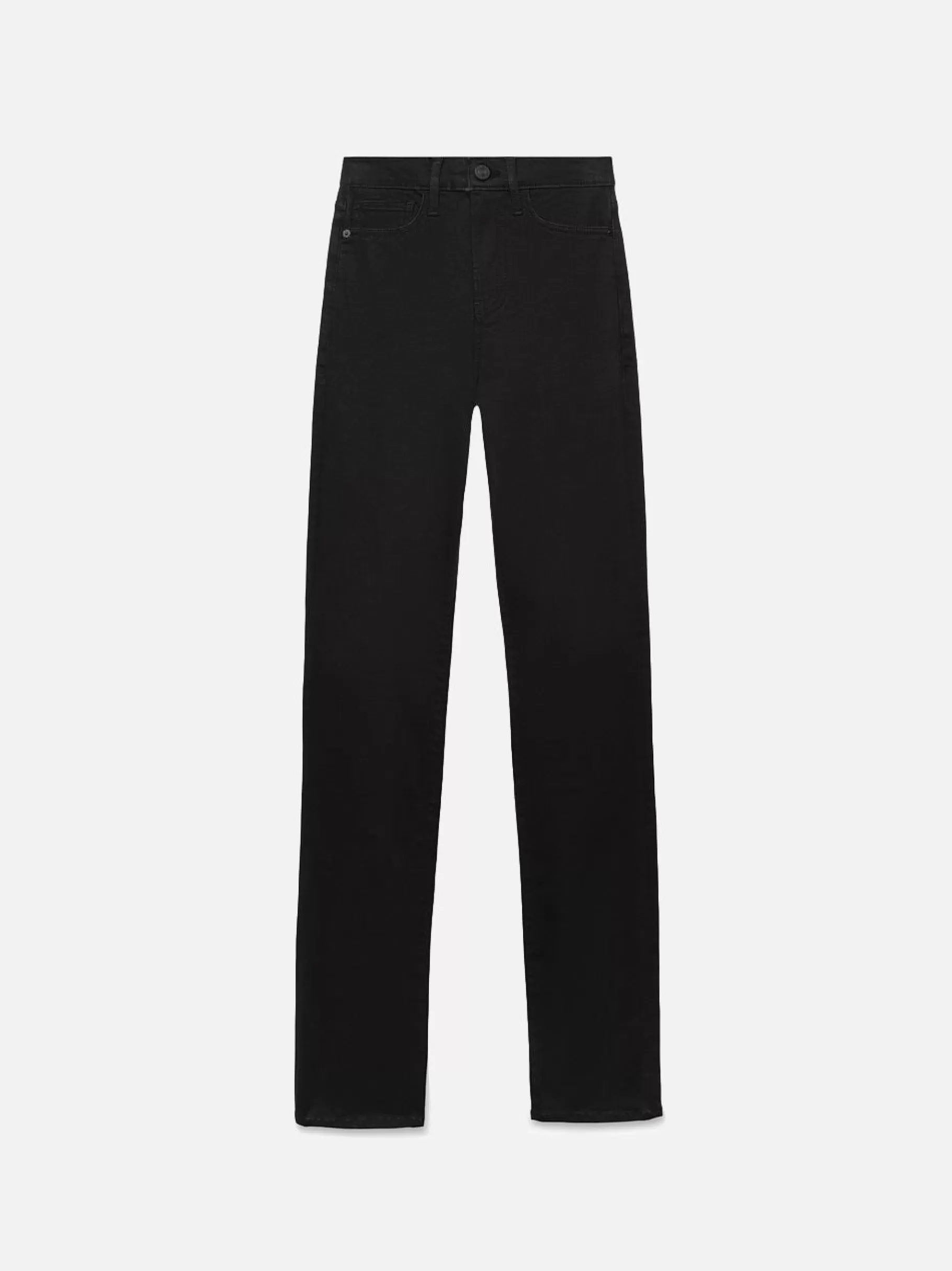 Straight*FRAME Le High Straight Long in Blackfinn