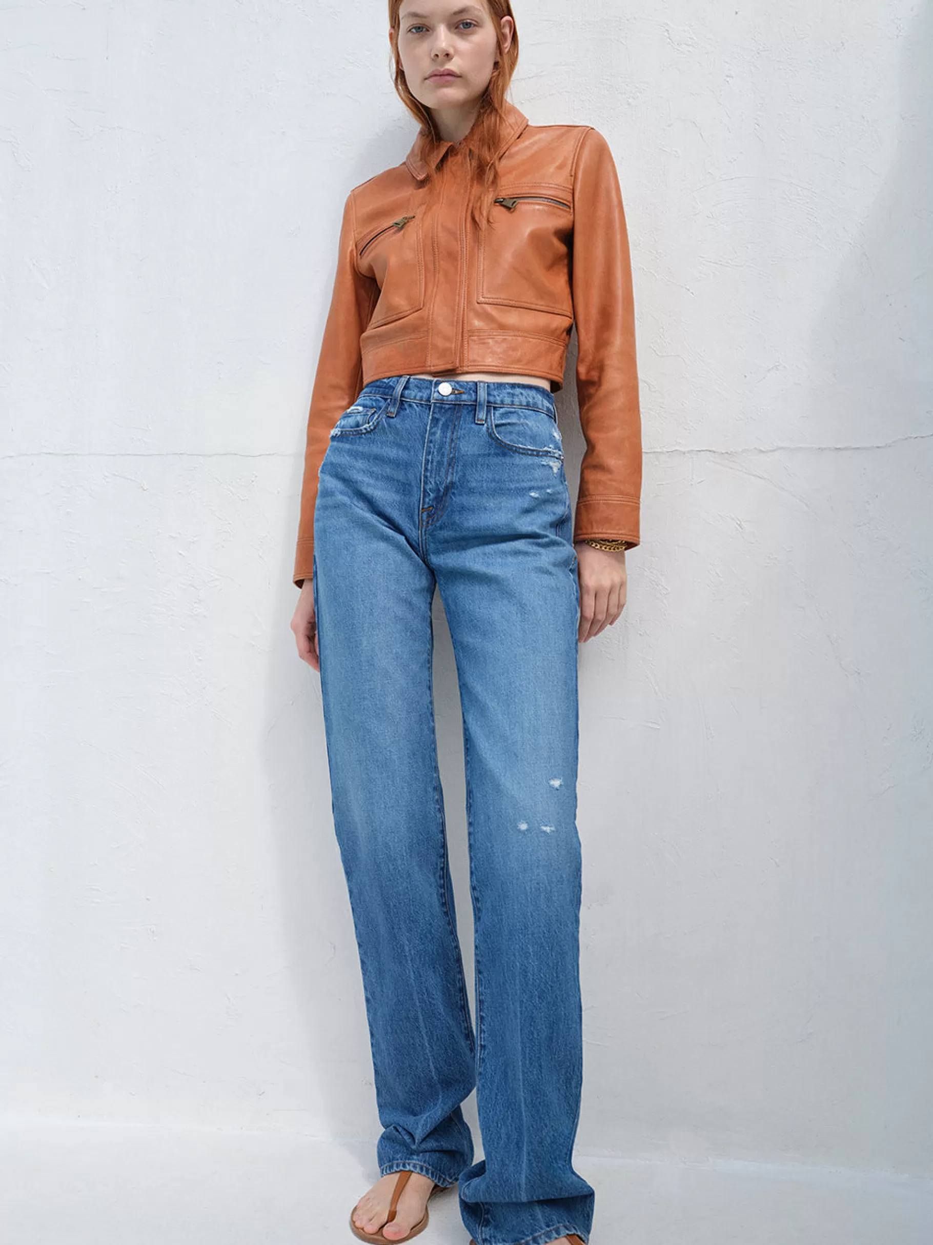 Straight | Long*FRAME Le Jane in Mariner