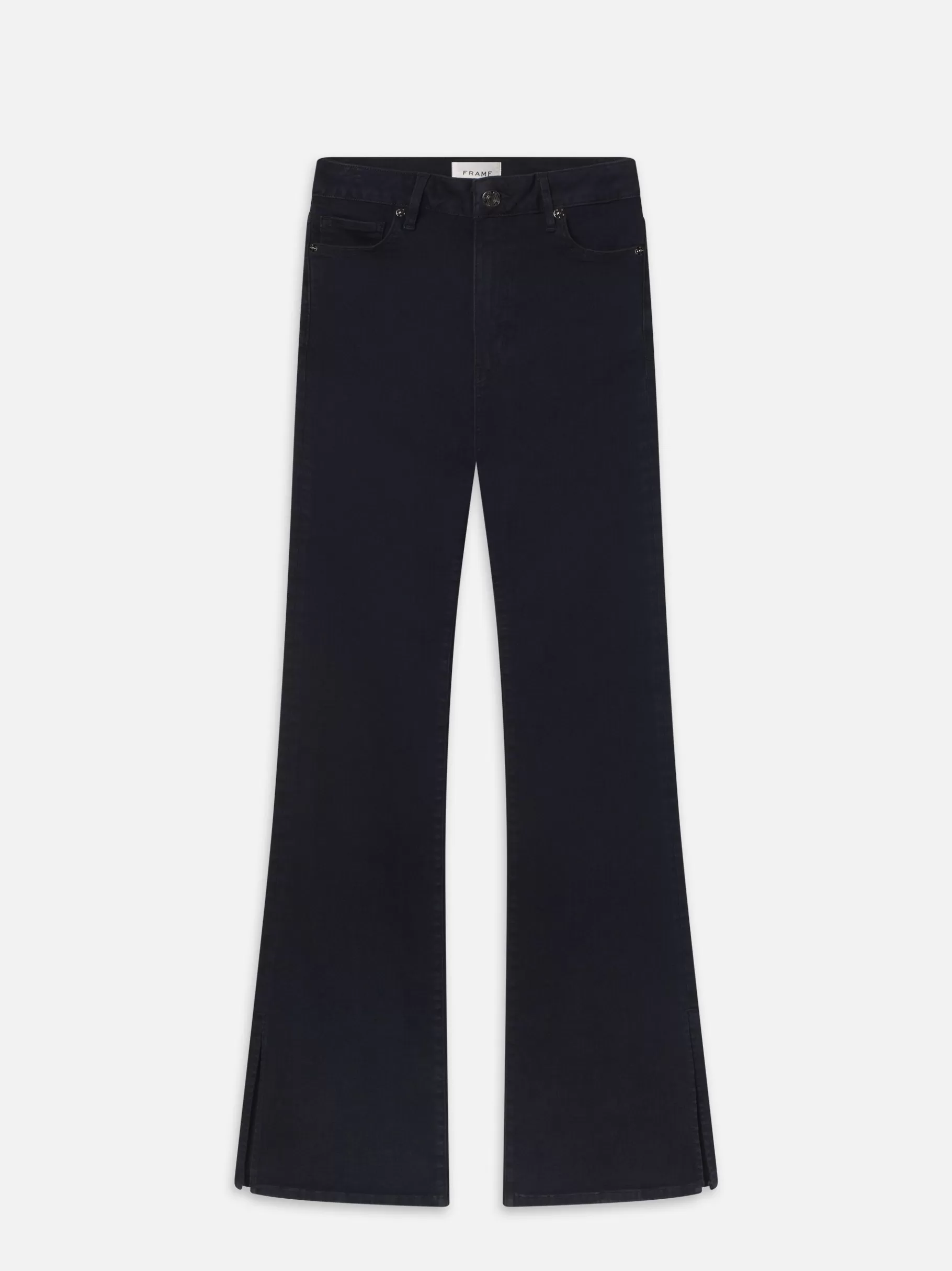 Bootcut | Long*FRAME Le Mini Boot Outseam Slit in Slow Days Slowdays