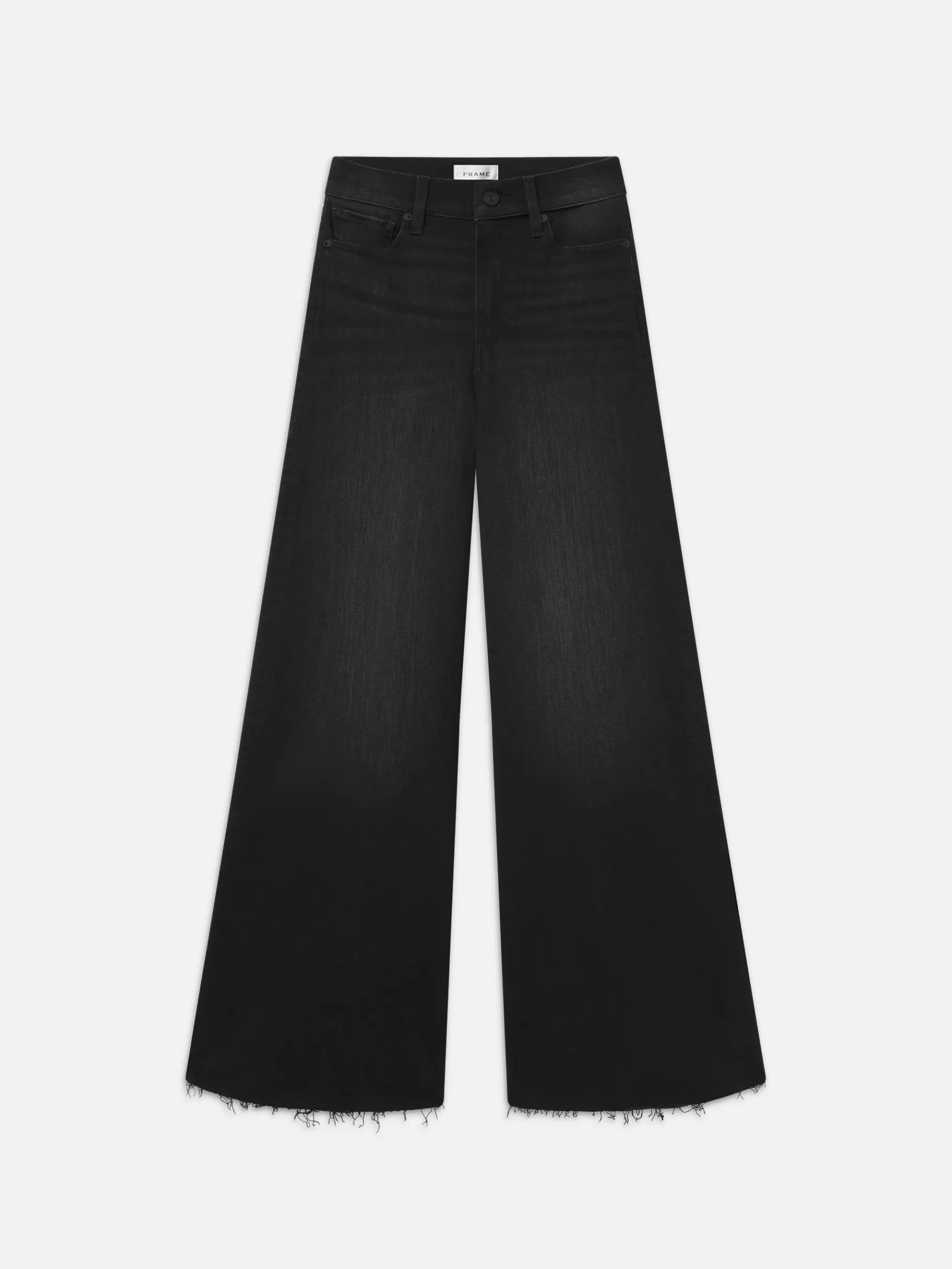 Wide Leg*FRAME Le Palazzo Crop in Tilt Raw After Tiltrawafter