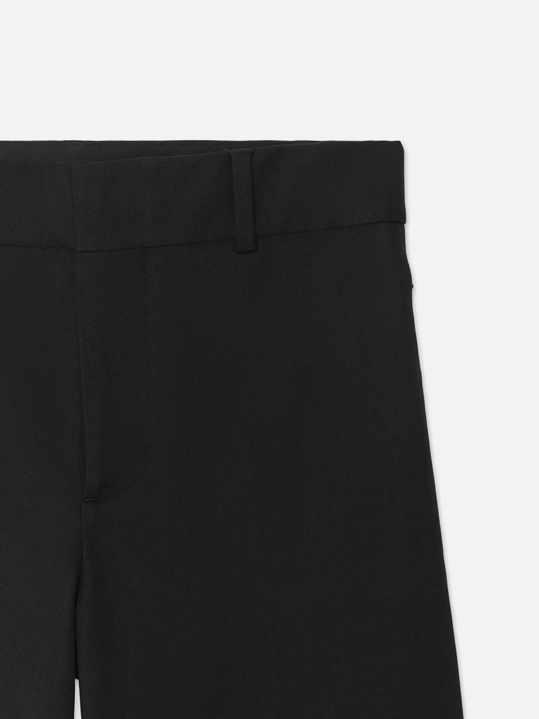 Pants*FRAME Le Palazzo Crop Trouser in Noir