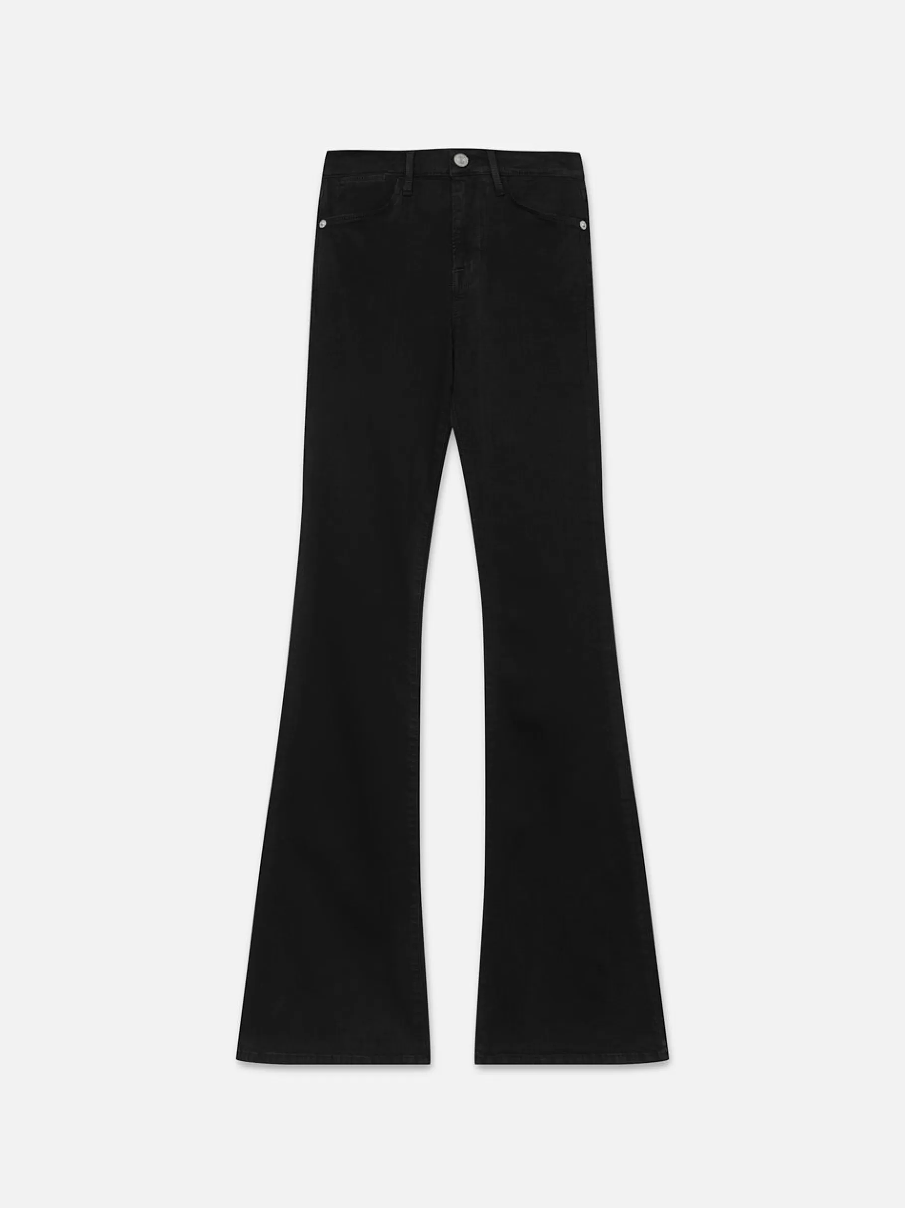 Flare | Petite*FRAME Le Pixie High Flare in Film Noir Filmnoir