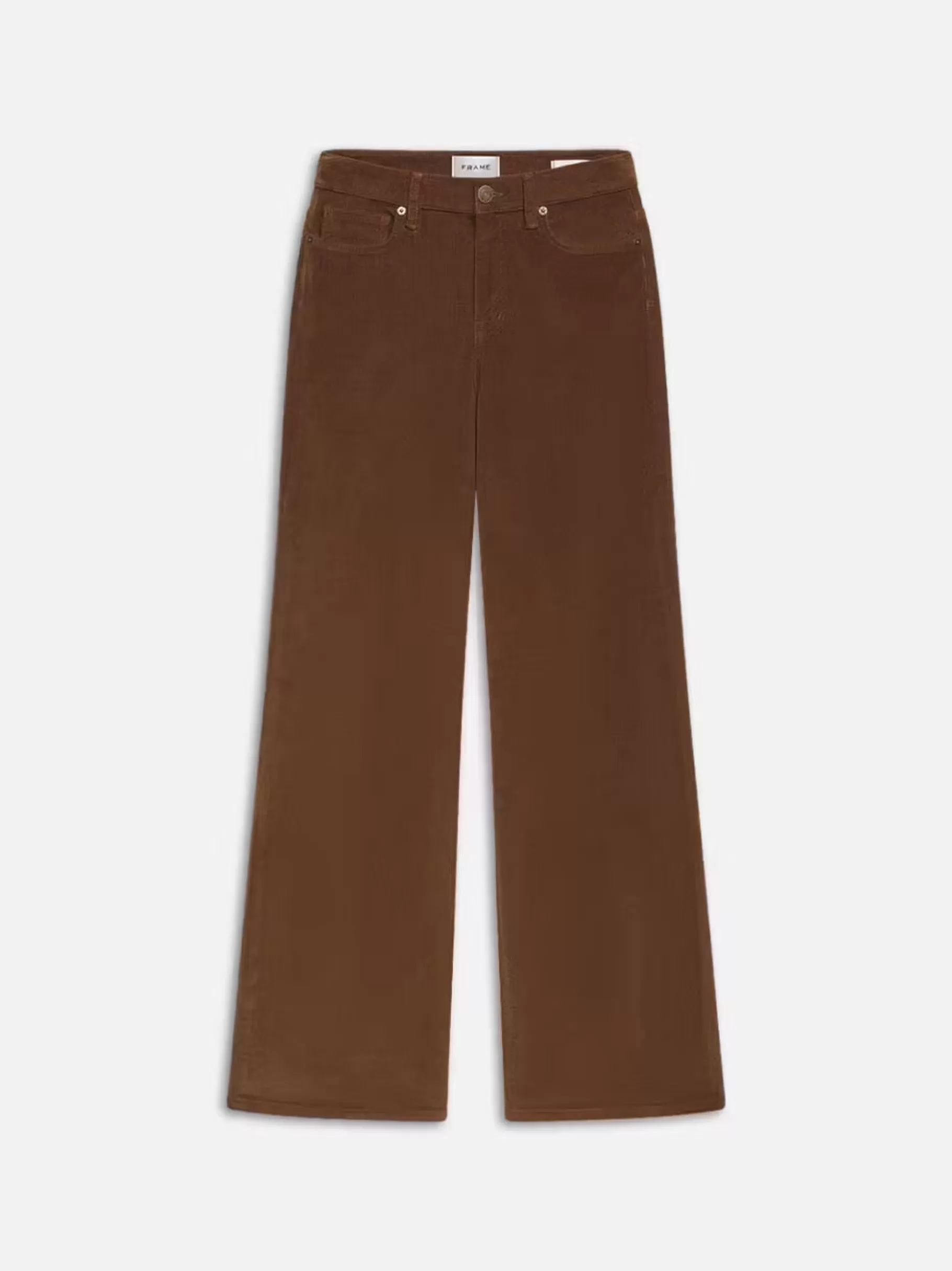 Pants*FRAME Le Slim Palazzo Corduroy in Toast