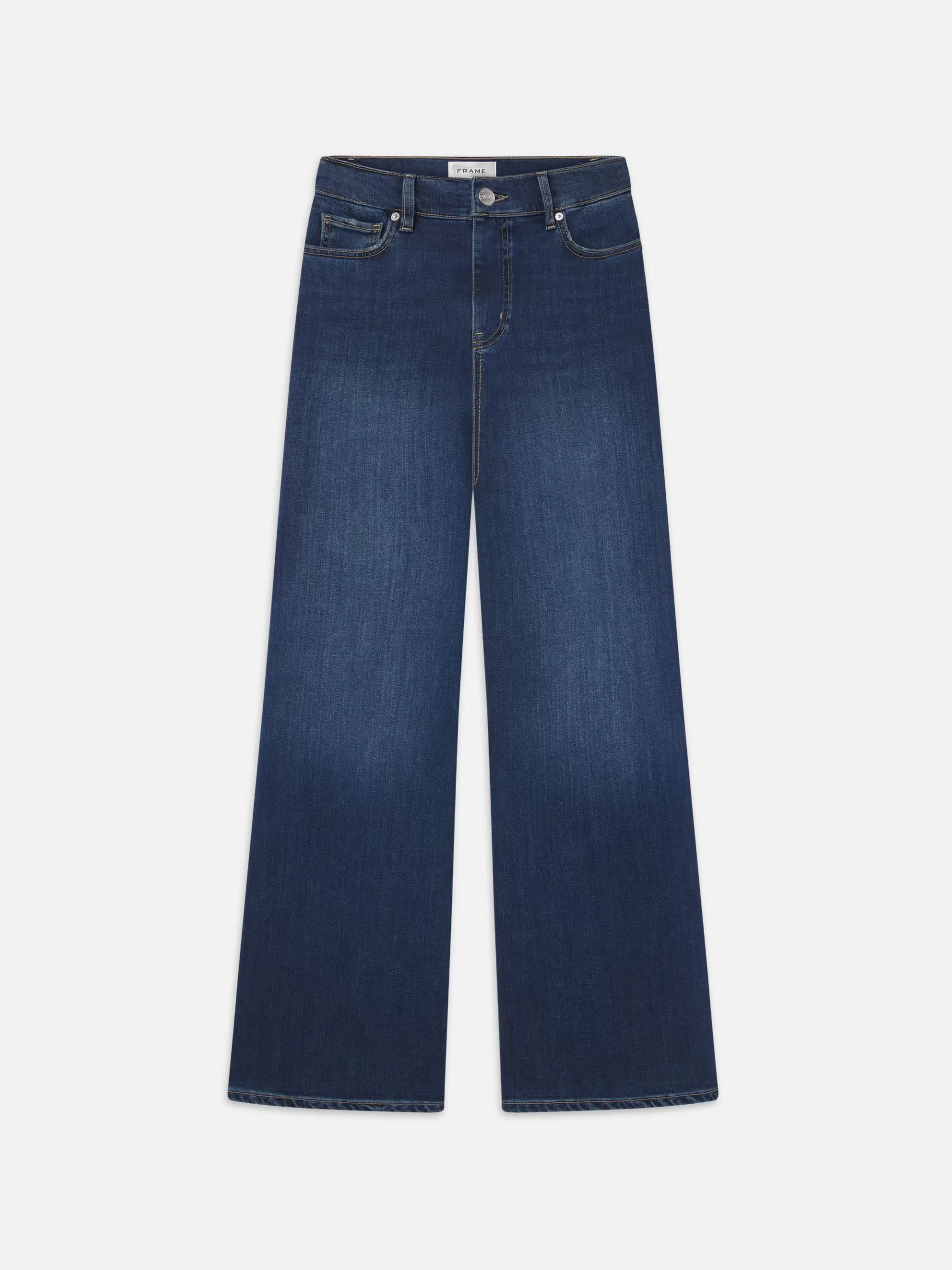 Wide Leg | Long*FRAME Le Slim Palazzo Long in Lupine