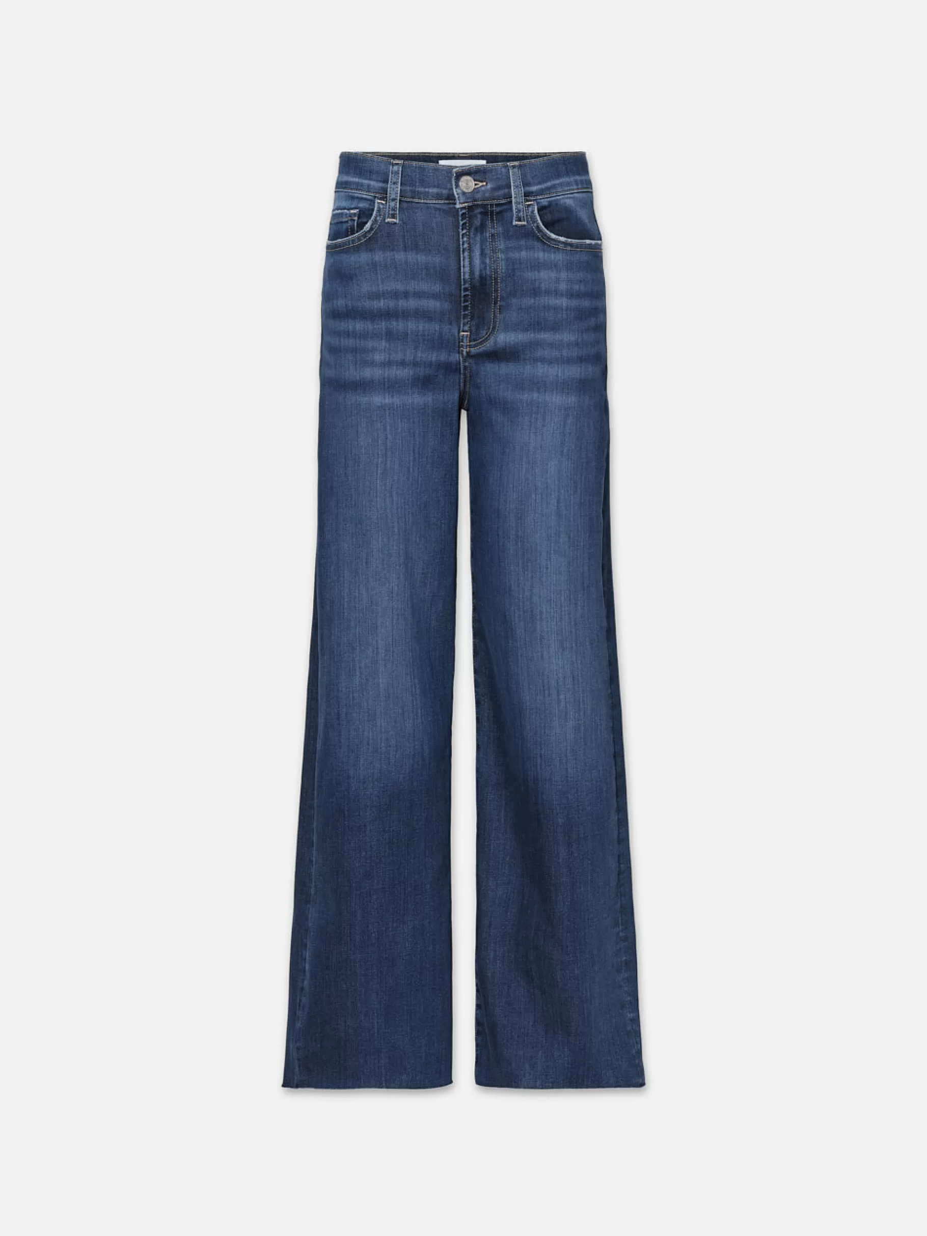 Wide Leg*FRAME Le Slim Palazzo Raw After in Lupine