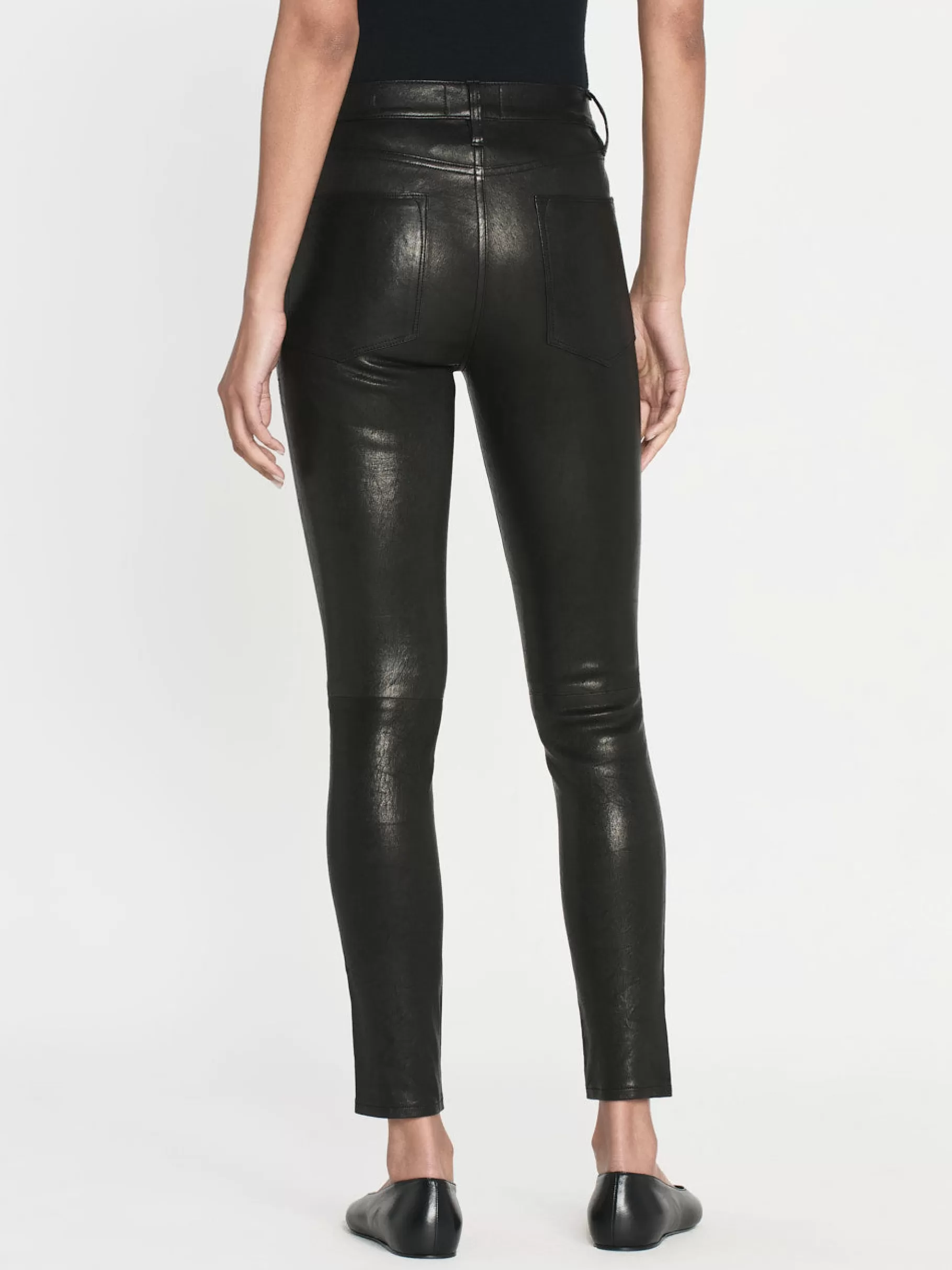leather_le_high_skinny__in__washed_black_5.webp Leather & Suede | Pants*FRAME Leather Le High Skinny in Washed Black Washedblack