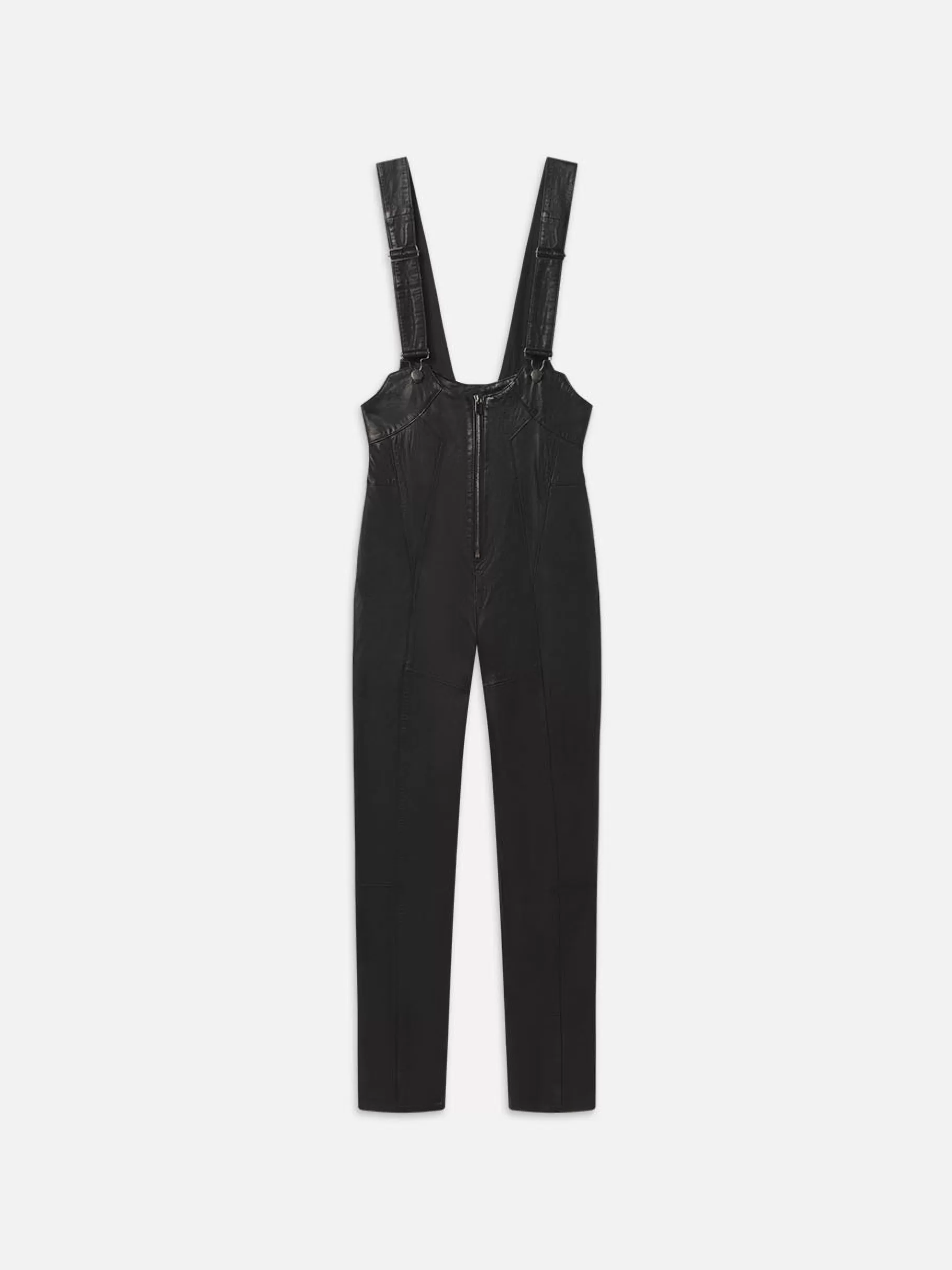 Leather & Suede | Dresses & Jumpsuits*FRAME Leather Overall in Black