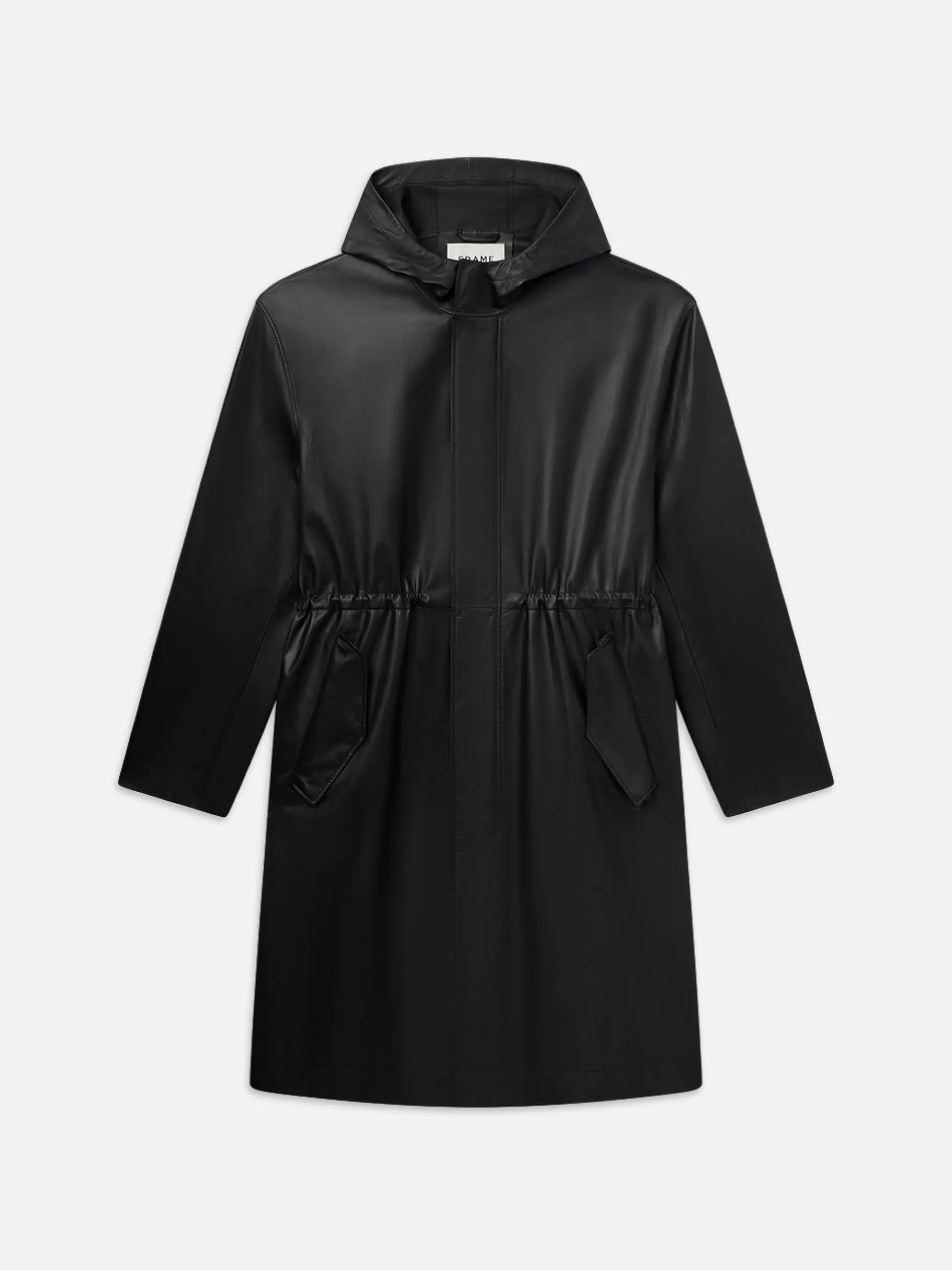 Leather & Suede | Jackets & Coats*FRAME Leather Parka in Black