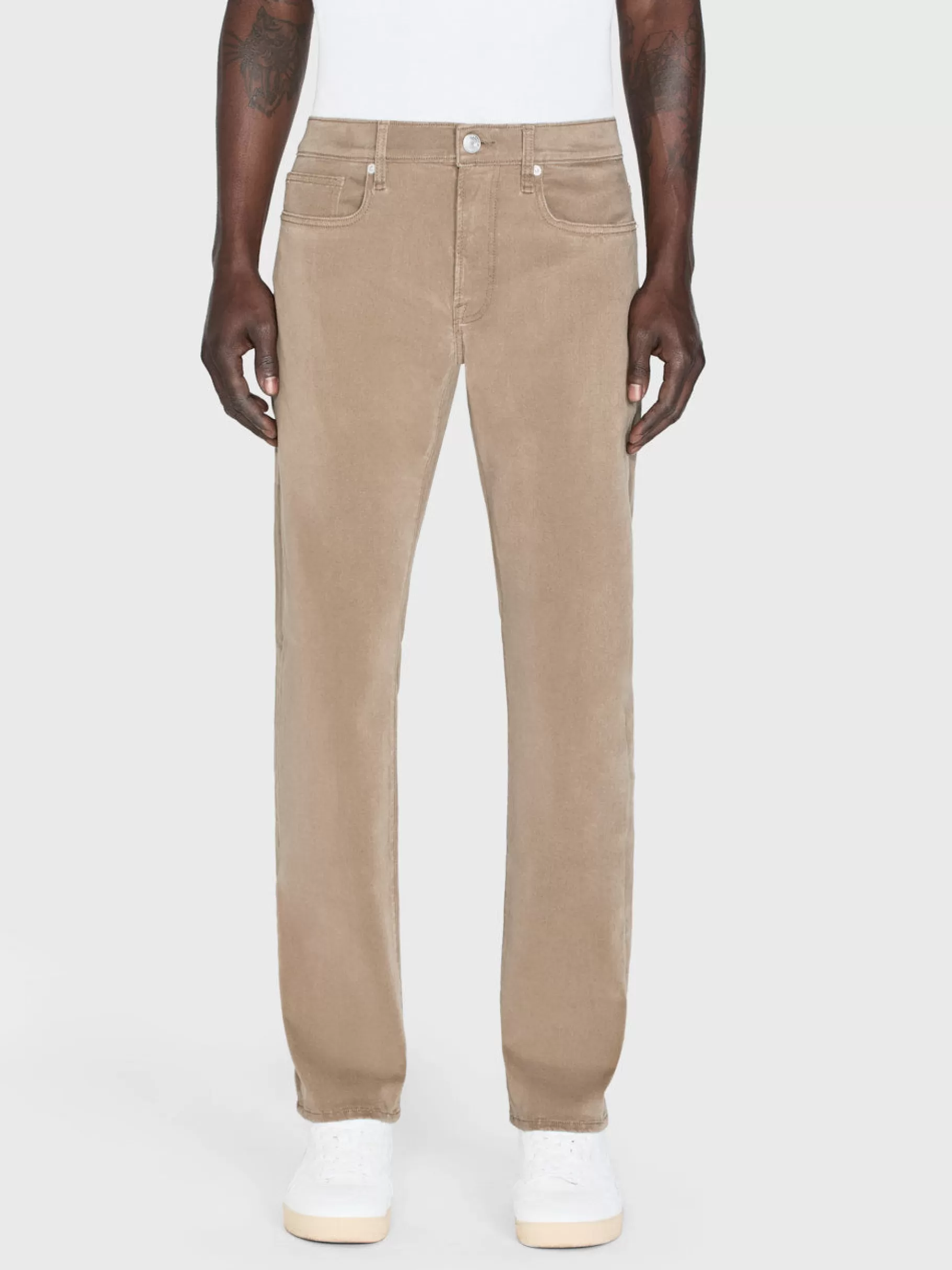 Slim | Pants & Shorts*FRAME L'Homme Slim Brushed Twill in Dark Khaki Darkkhaki