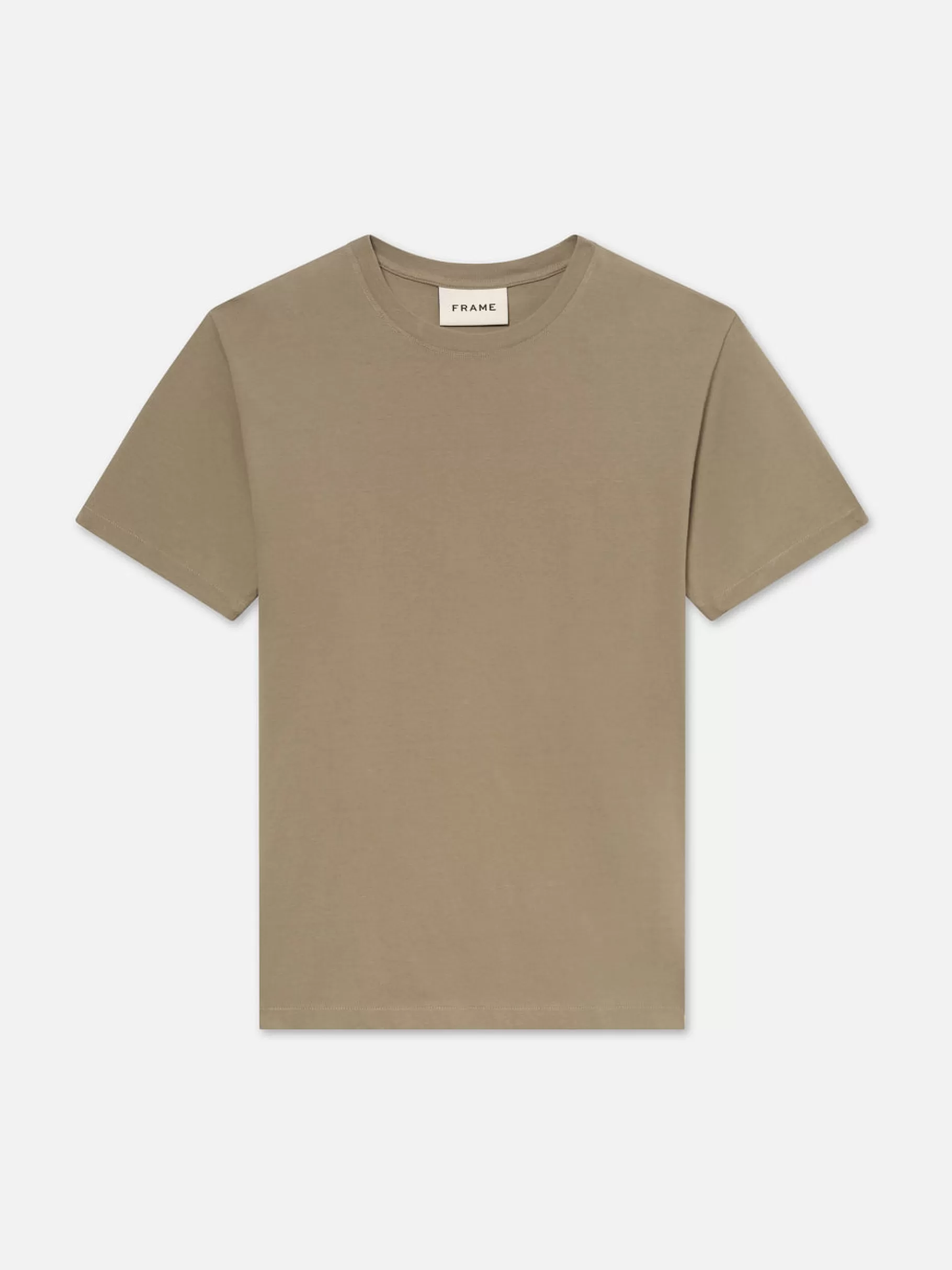 Tees & Polos*FRAME Logo Tee in Dry Sage Drysage